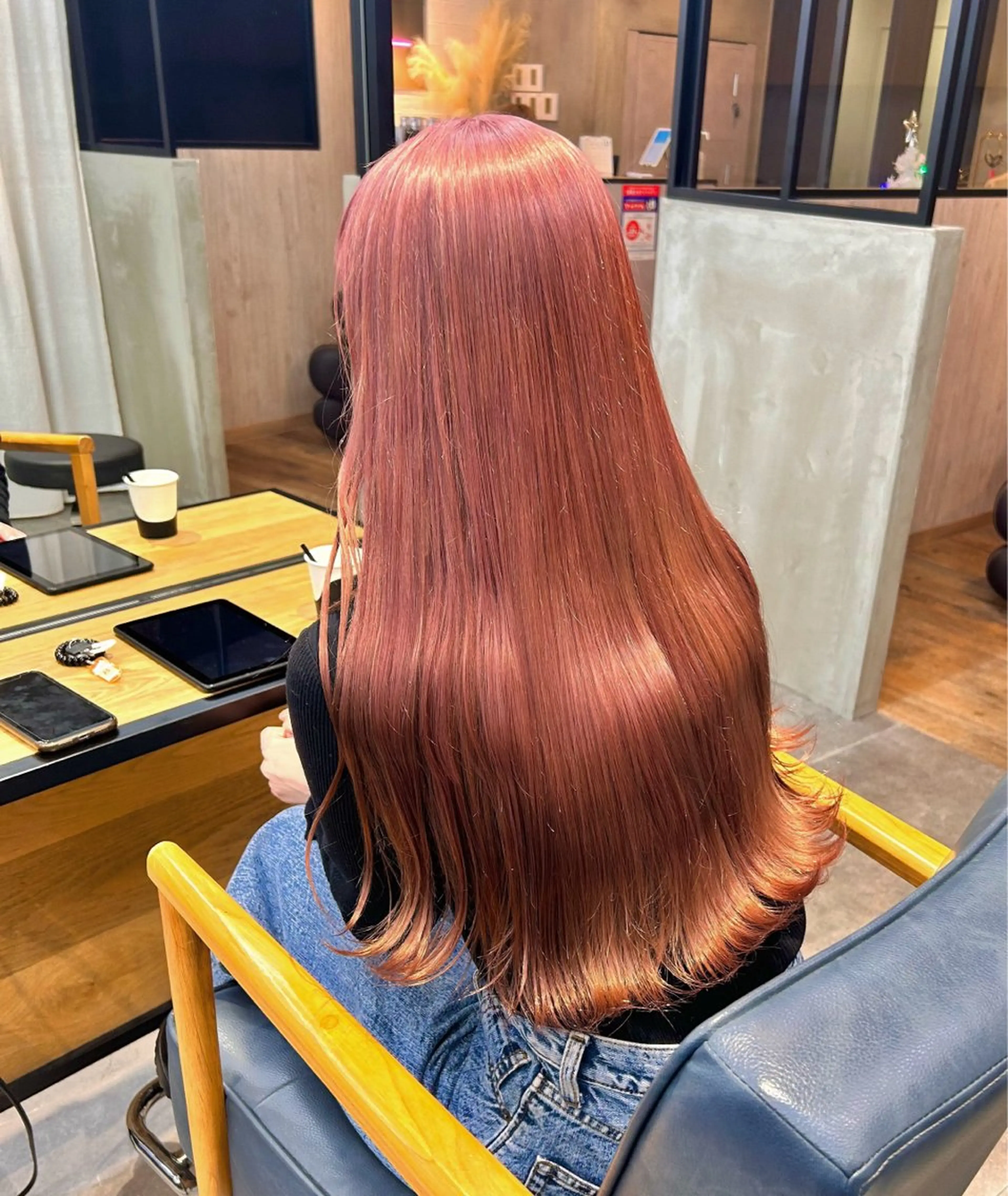 ロング カラー 韓国×髪質改善カラー 💎hinaのヘアスタイル