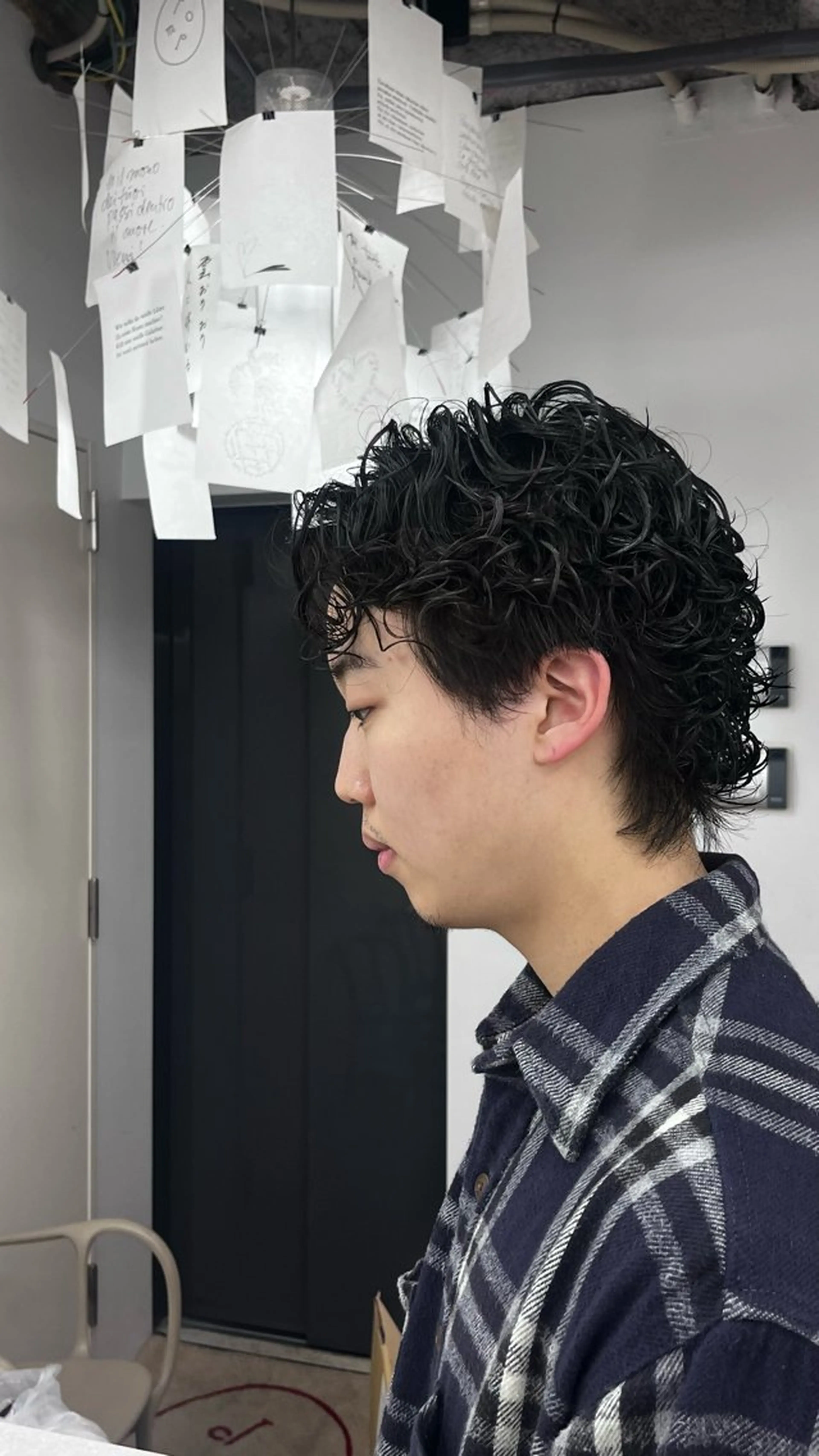 ショート パーマ メンズ メンズパーマ 菊地 美羽士のヘアスタイル