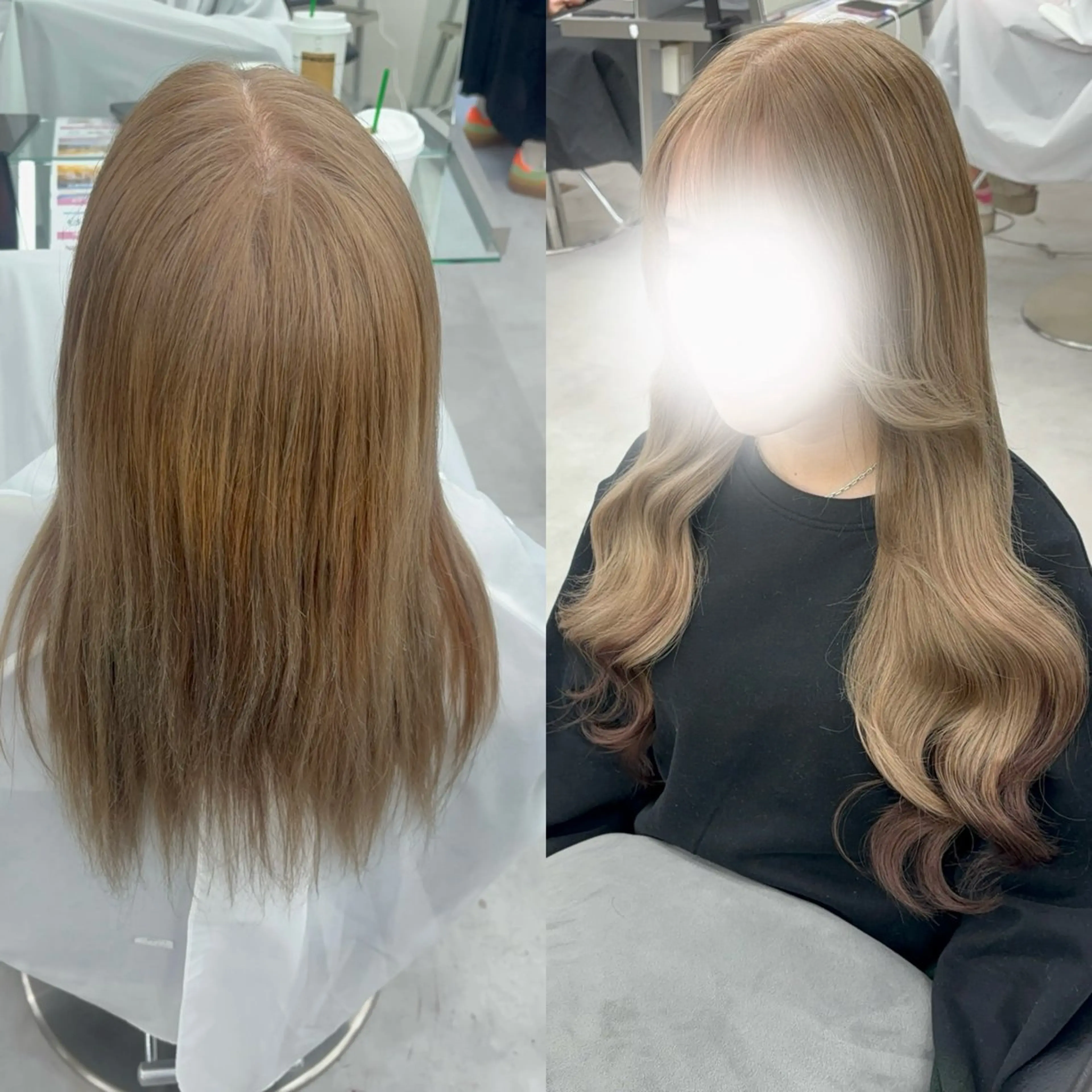 ロング 羽エクステ/シール エクステ/横浜駅5分のヘアスタイル