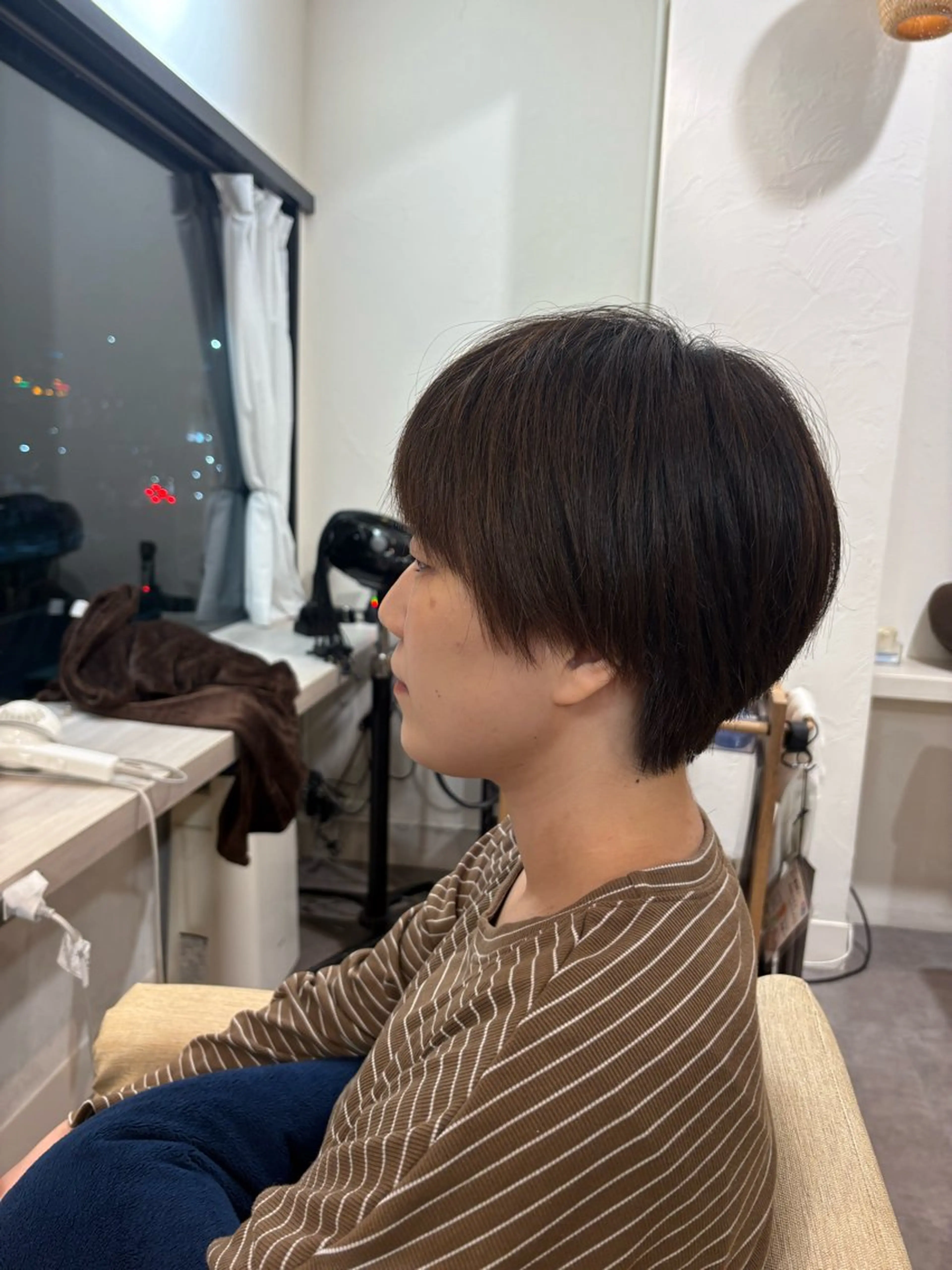 ショート 柿添 莉央のヘアスタイル