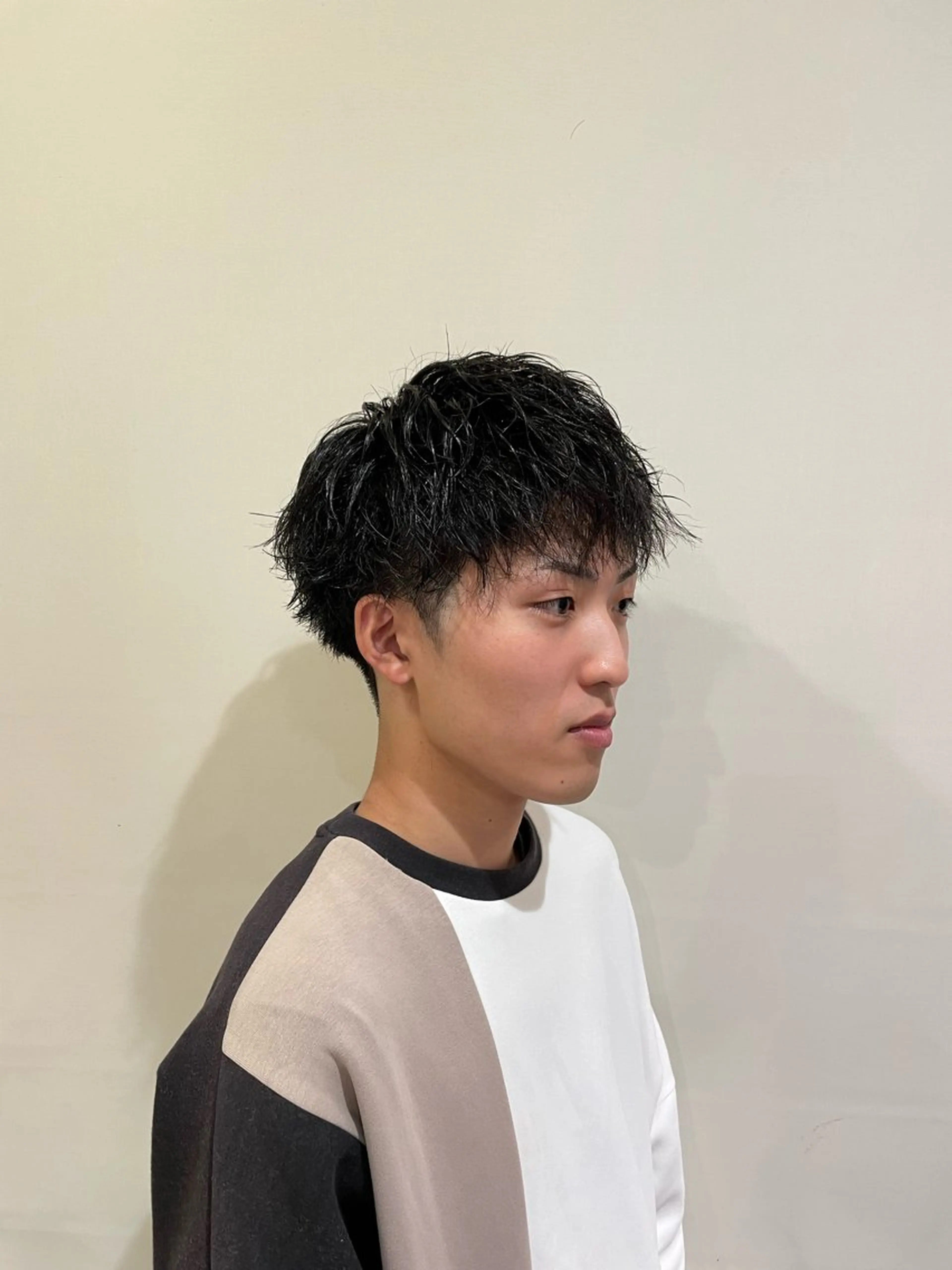 ショート メンズ 椿 大輔のヘアスタイル