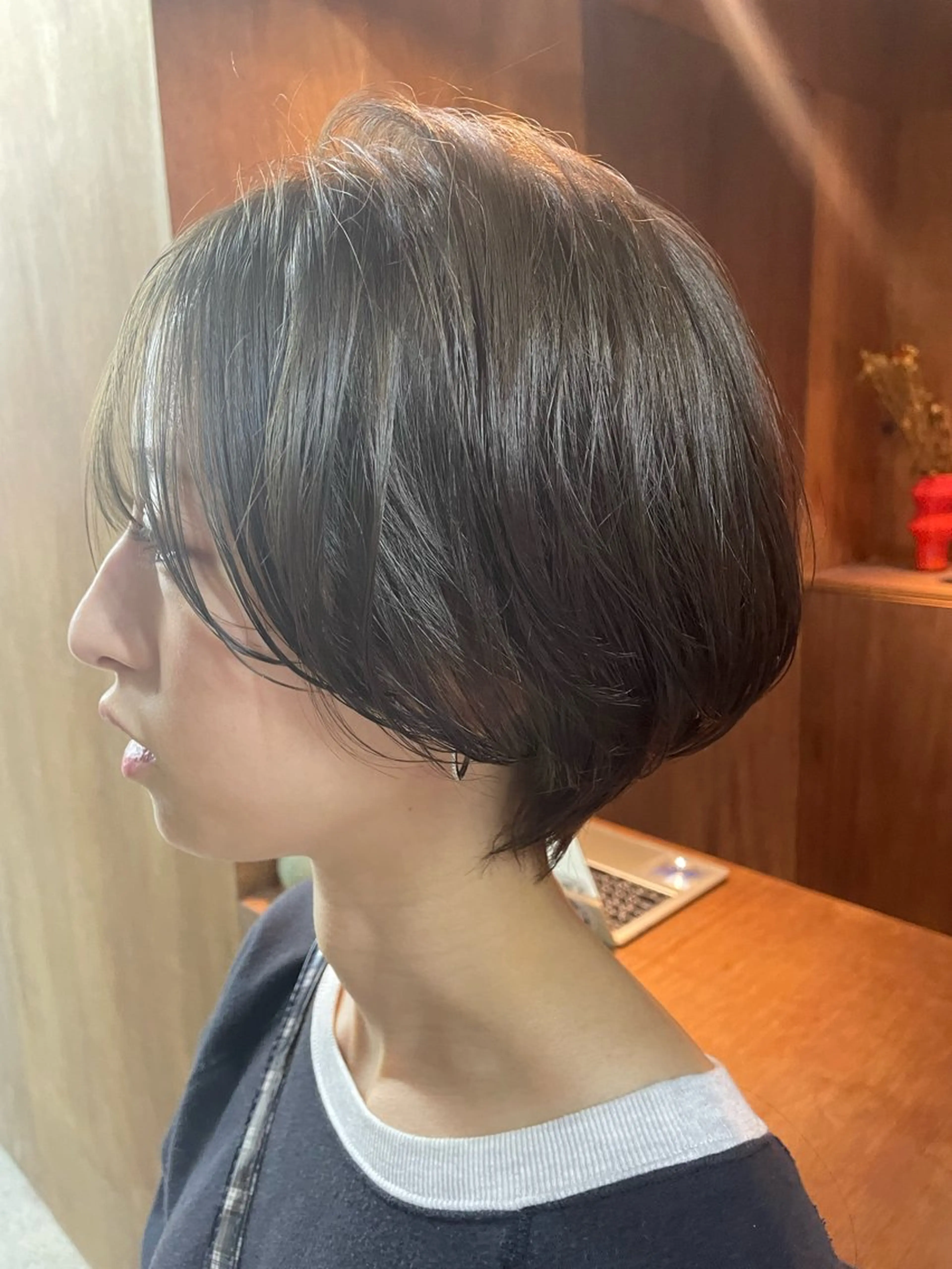 ショート カラー 【透明感ツヤカラー】 三浦寛之のヘアスタイル