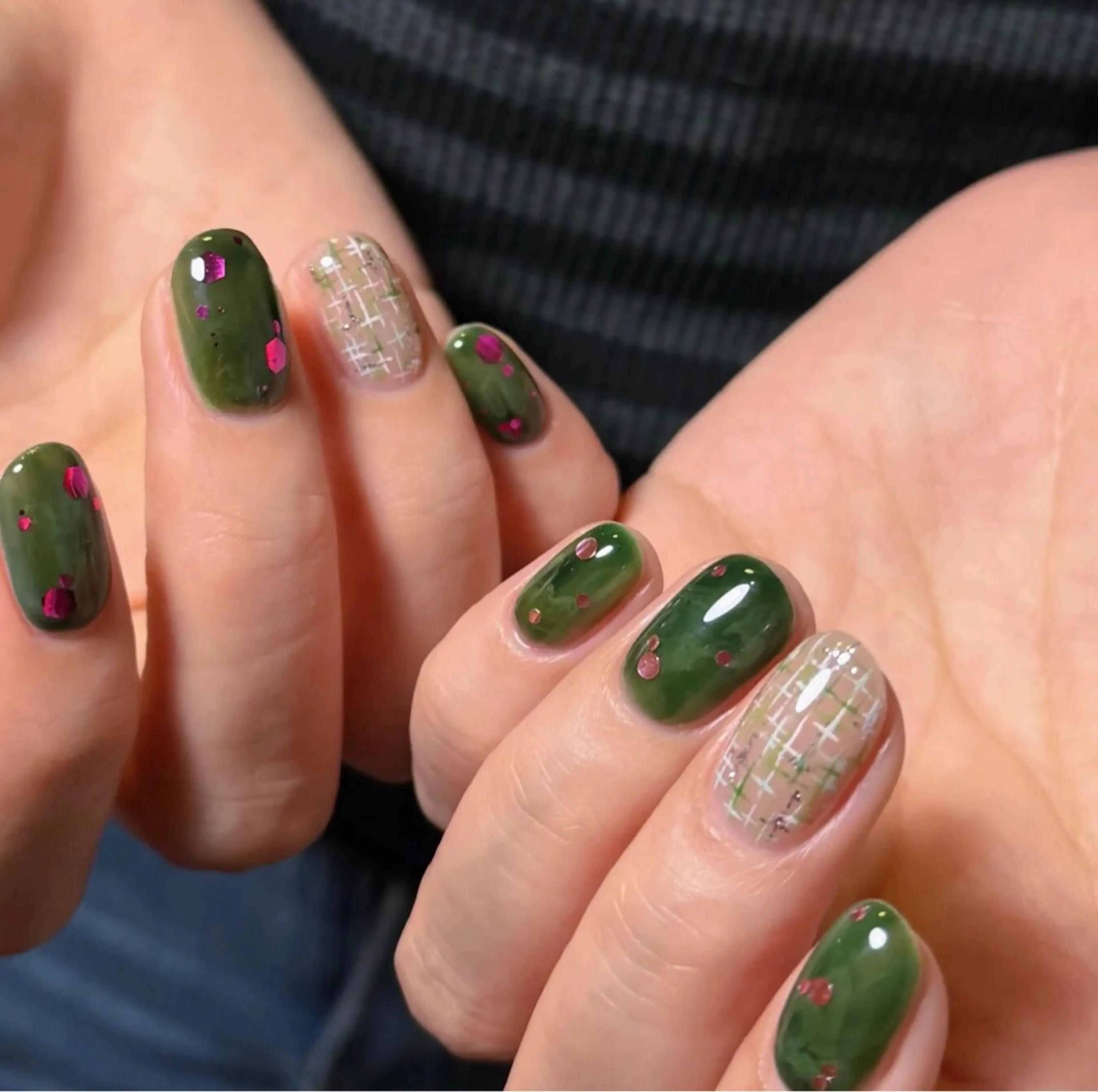 ネイル アートネイル シンプルネイル 春ネイル フットネイル 谷口 雪のネイルデザイン