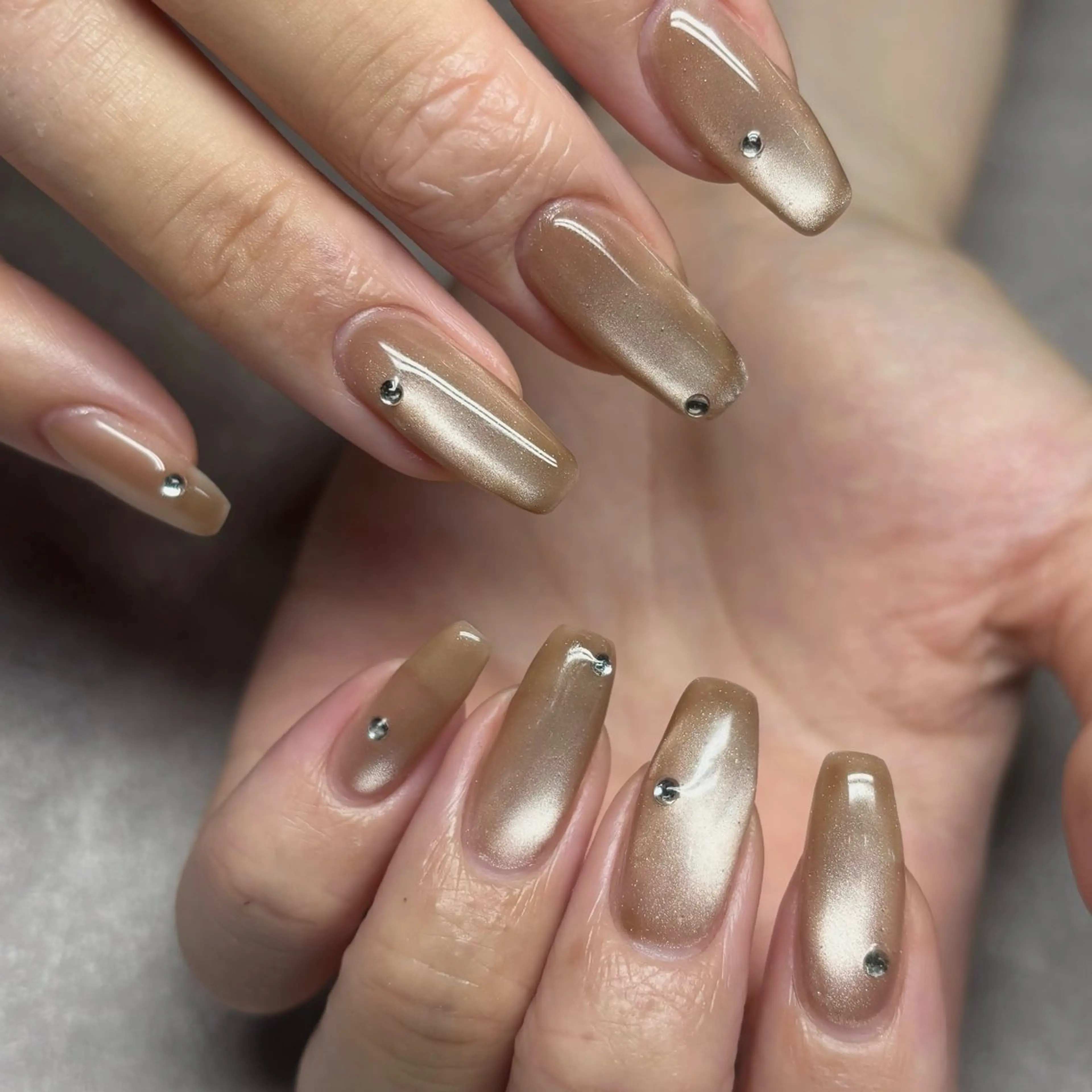 ネイル マグネットネイル ハンドネイル Mネイル久屋店 KOZUEのネイルデザイン