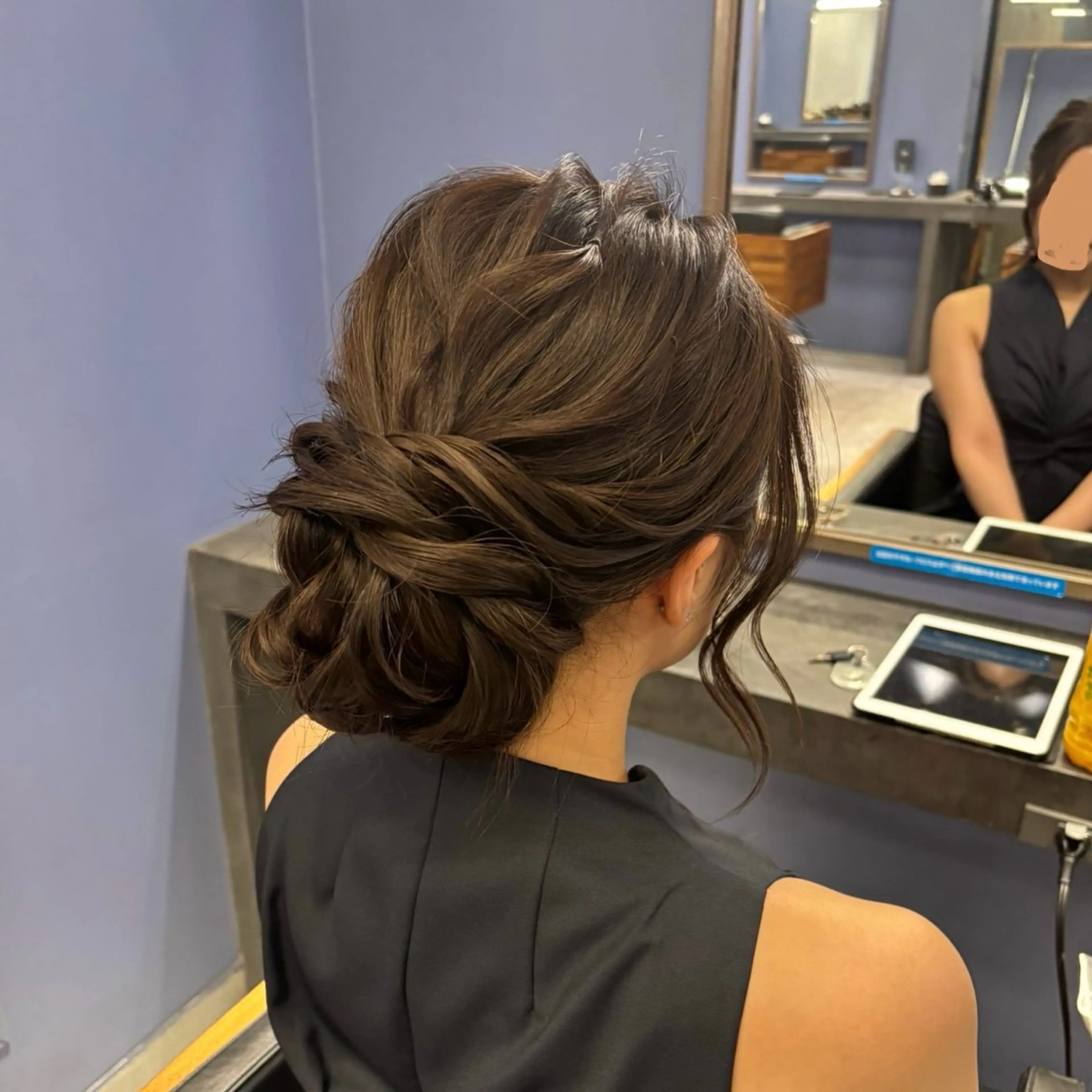 ロング ヘアアレンジ ヘアセット 〖❁ちひろ| LEONID❁〗のヘアスタイル