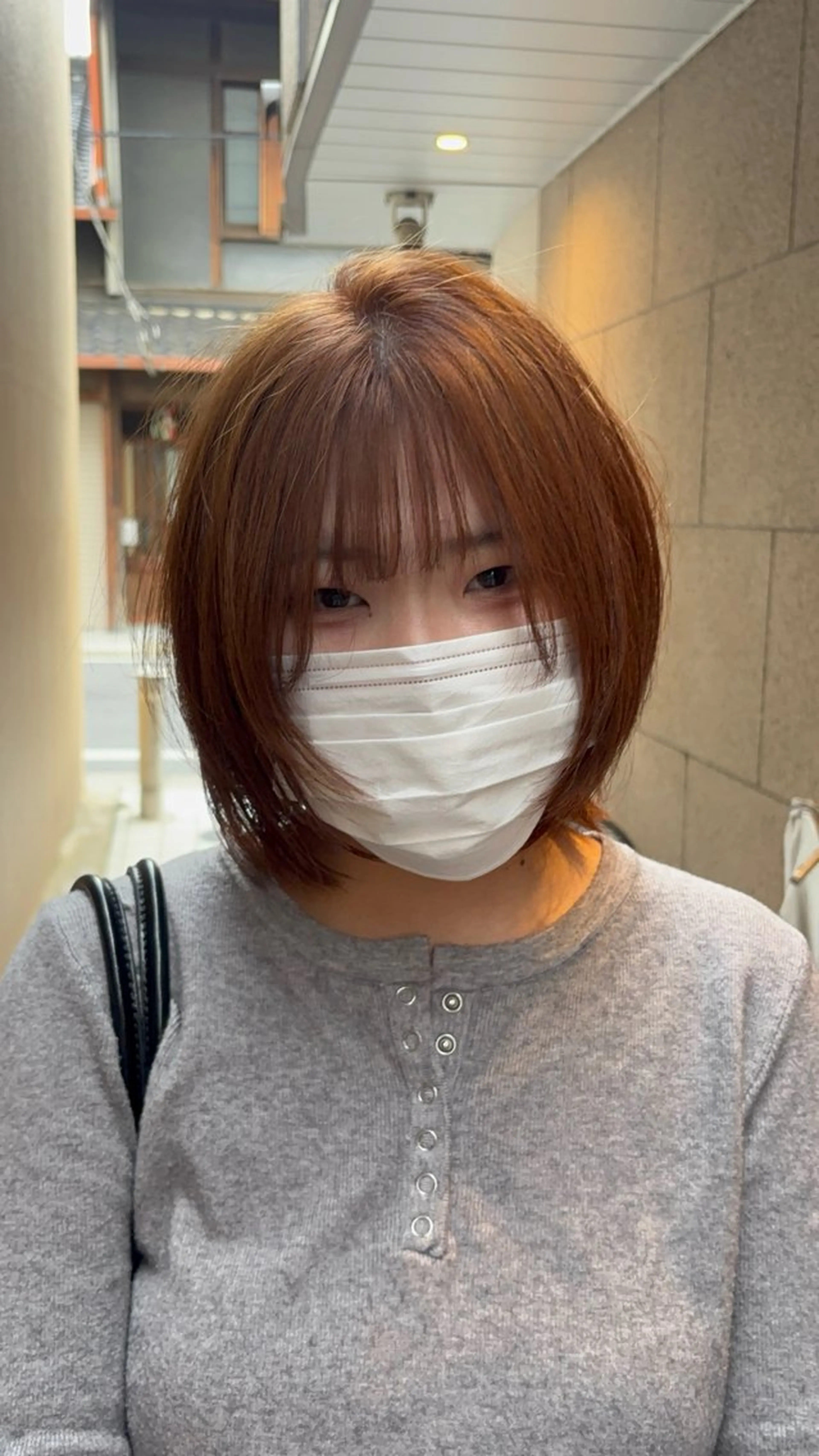 ミディアム カラー ブリーチ 📍奈良/ 佐藤有哉のヘアスタイル
