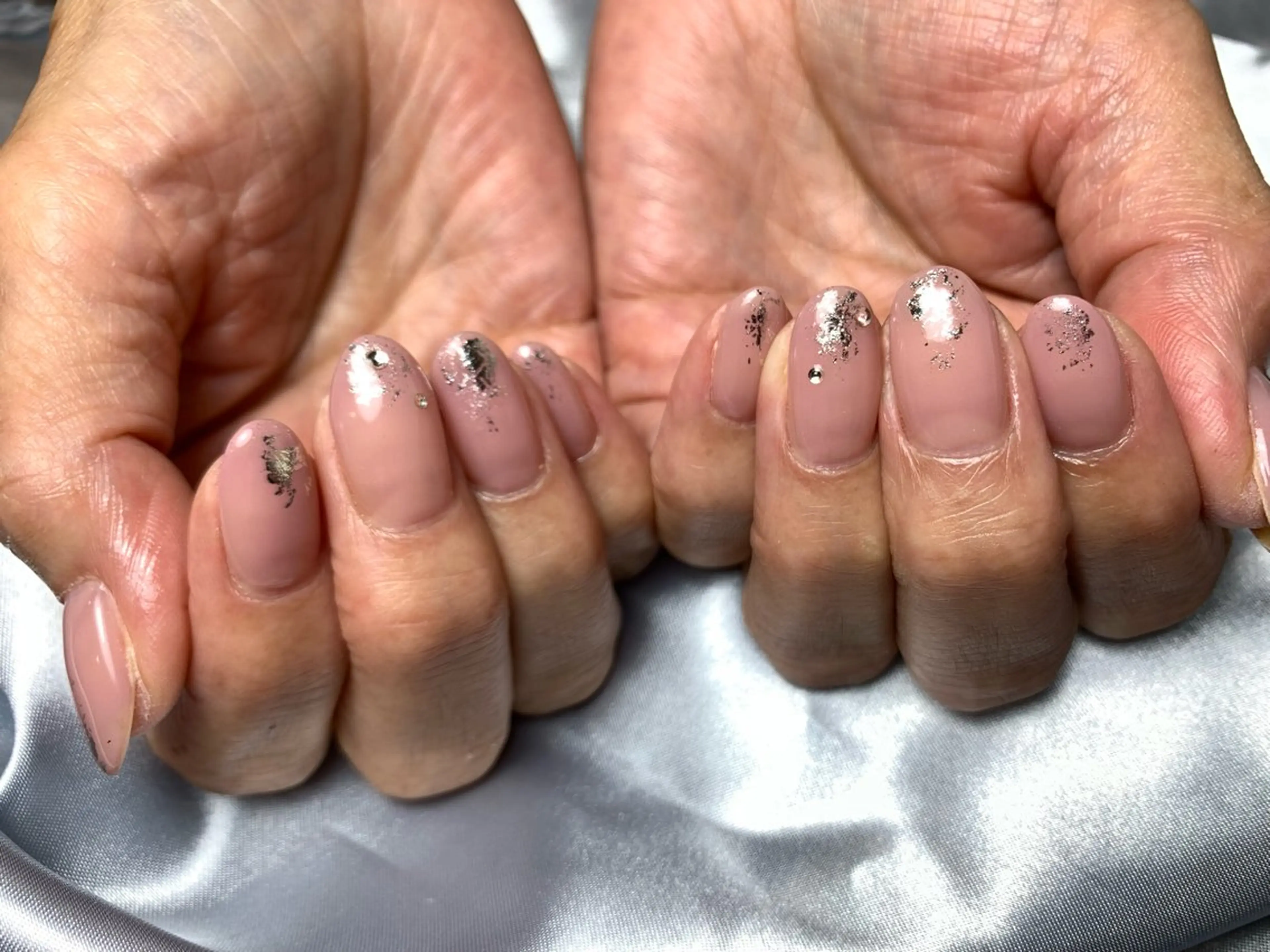 ネイル オフィスネイル シンプルネイル ハンドネイル ✩ miyuのネイルデザイン