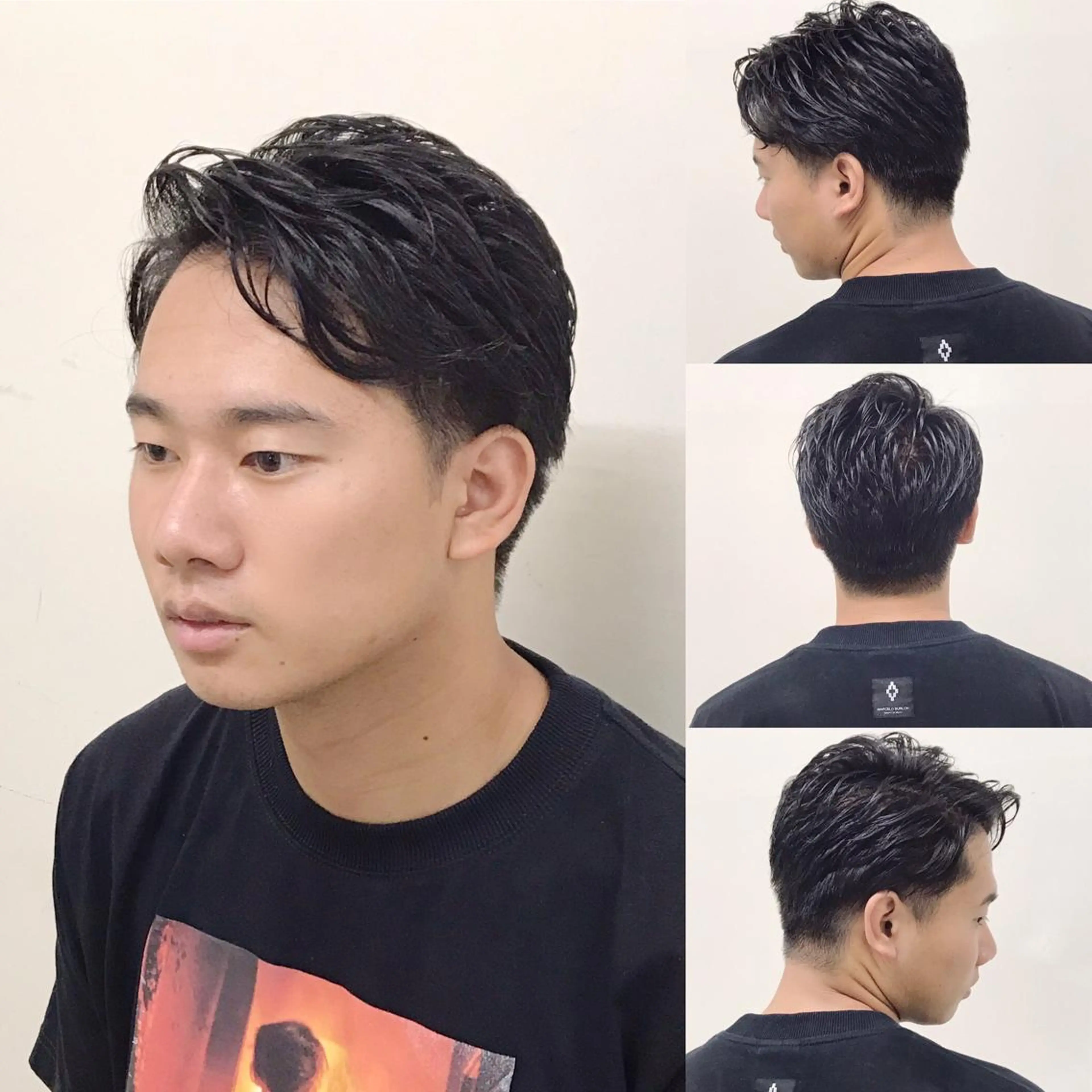 ショート 阿多 克昇のヘアスタイル