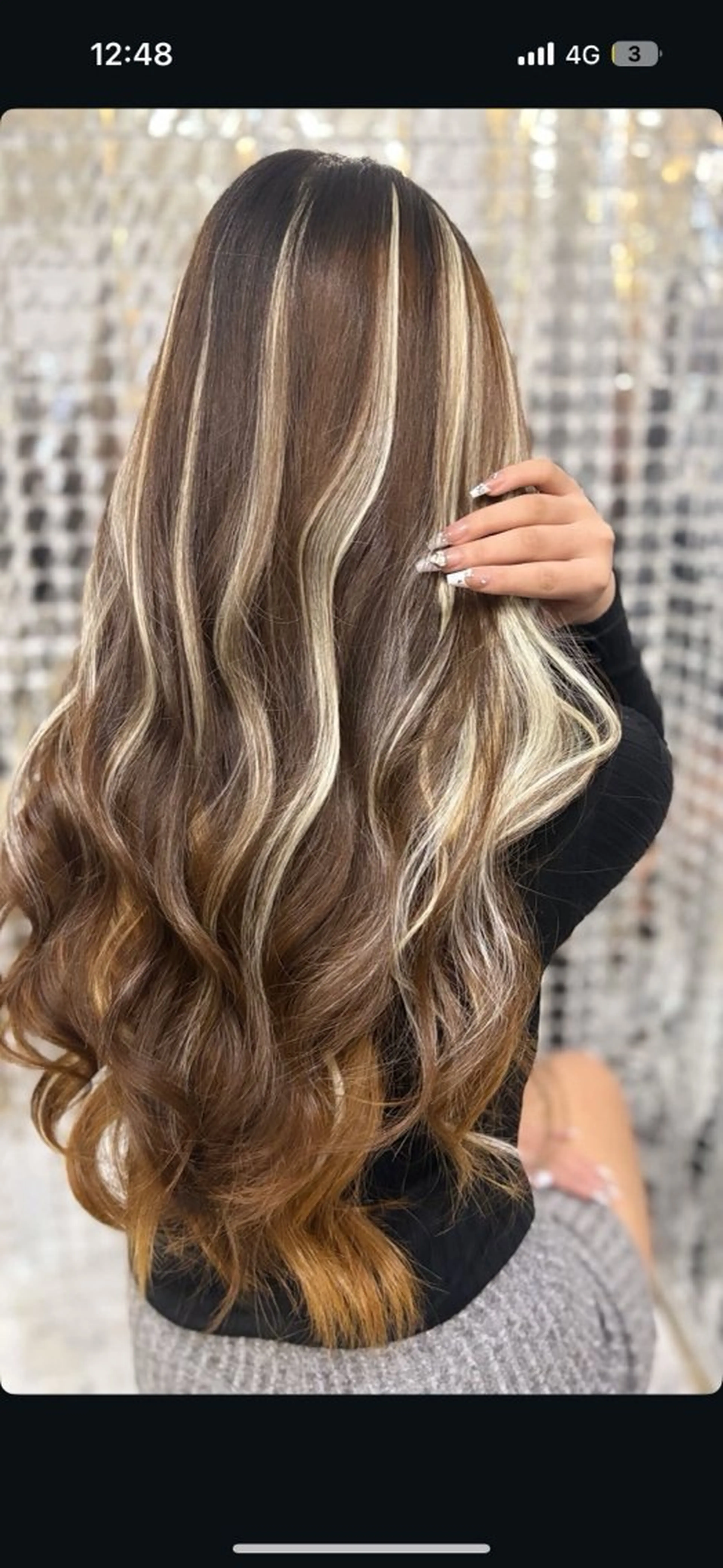 ロング シールエクステ エクステ ロング ヘアカラー エクステ 🩶BRAS 🩶のヘアスタイル