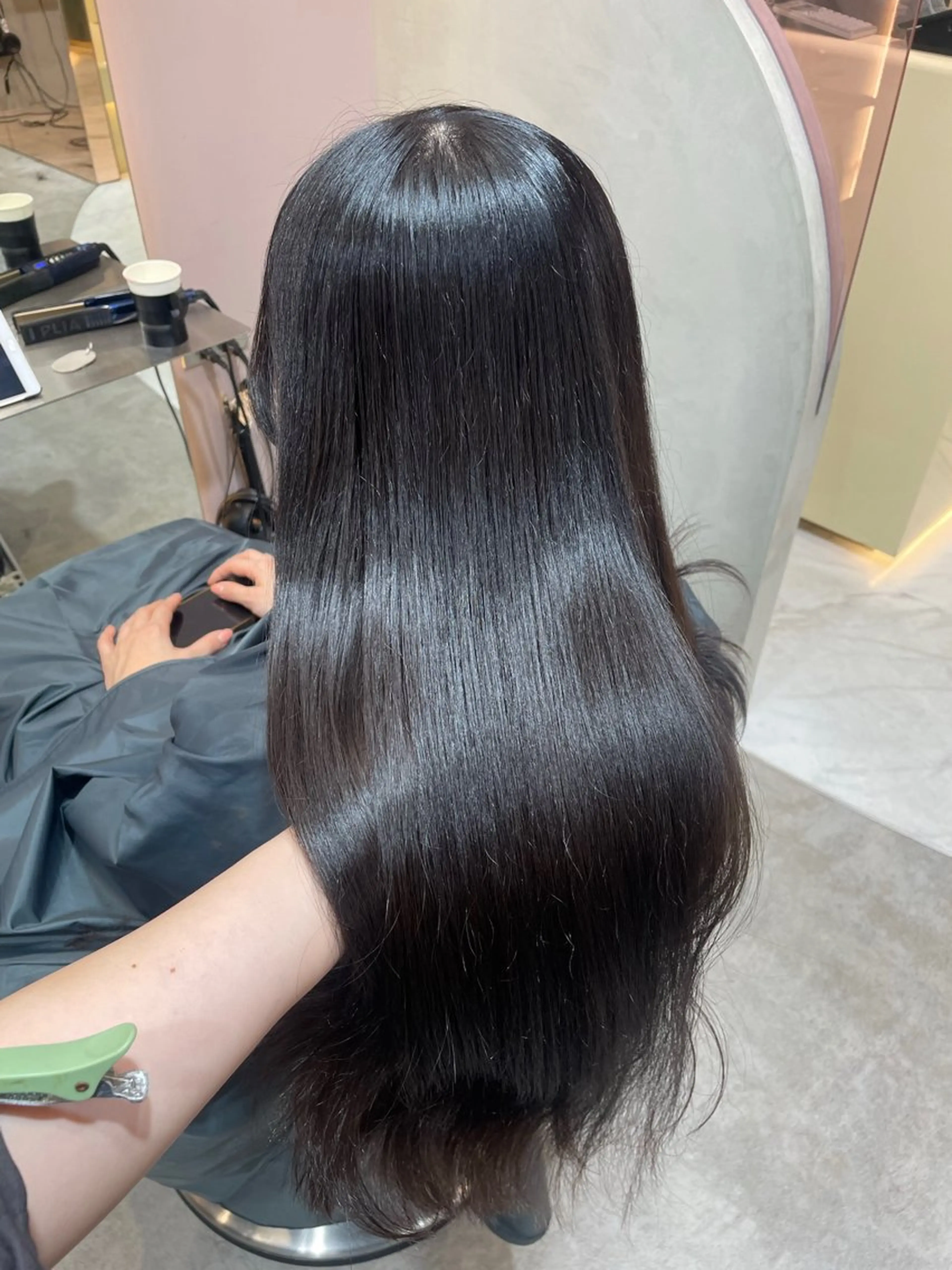 カラー 縮毛矯正ブリーチなし 🍒❤ゆうきのヘアスタイル