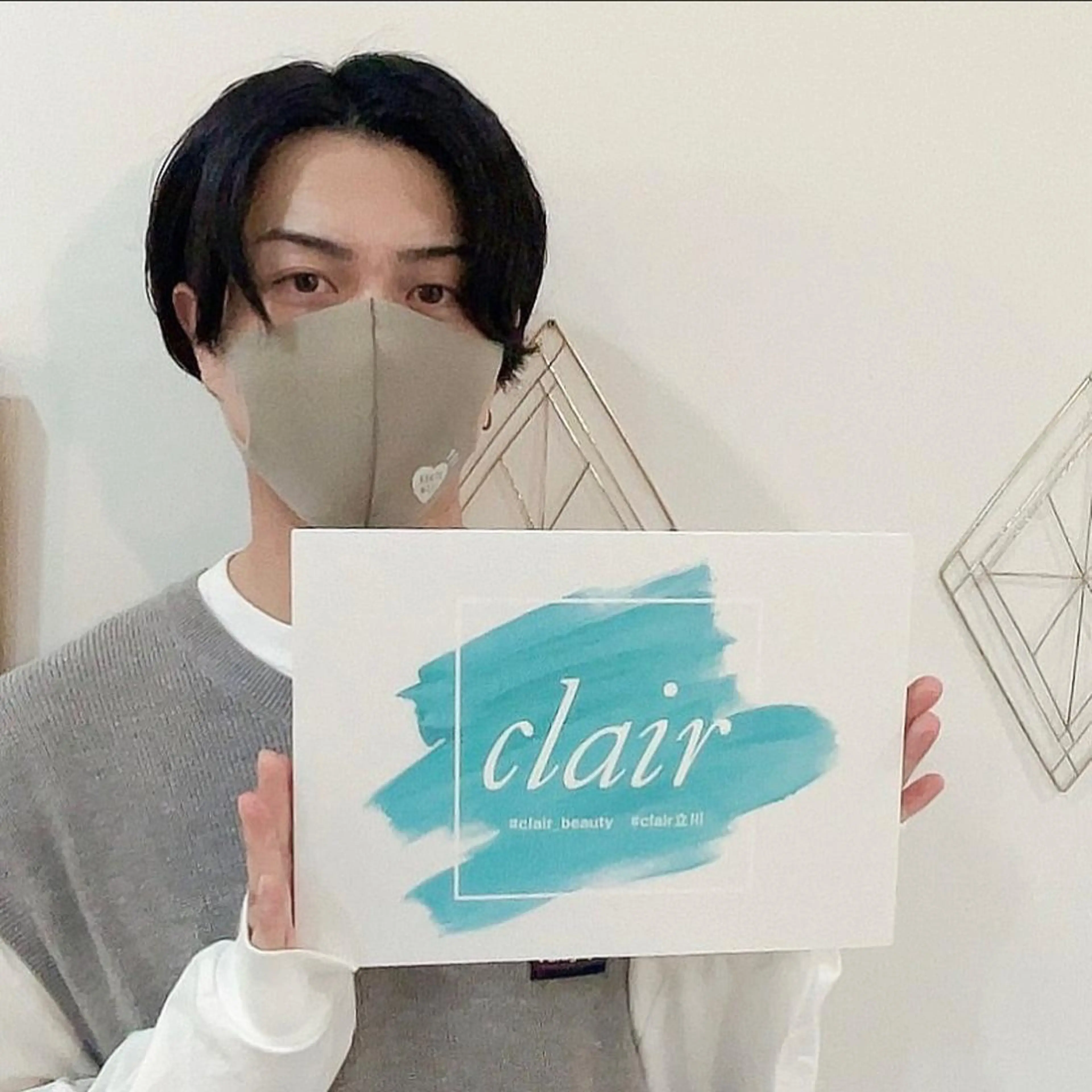 ショート パーマ メンズ キッズ ネイル マツエク・マツパ アイブロウ メンズアイブロウ メンズネイル clair立川店所属・PRSSS立川 matsudaのエステ・リラクイメージ