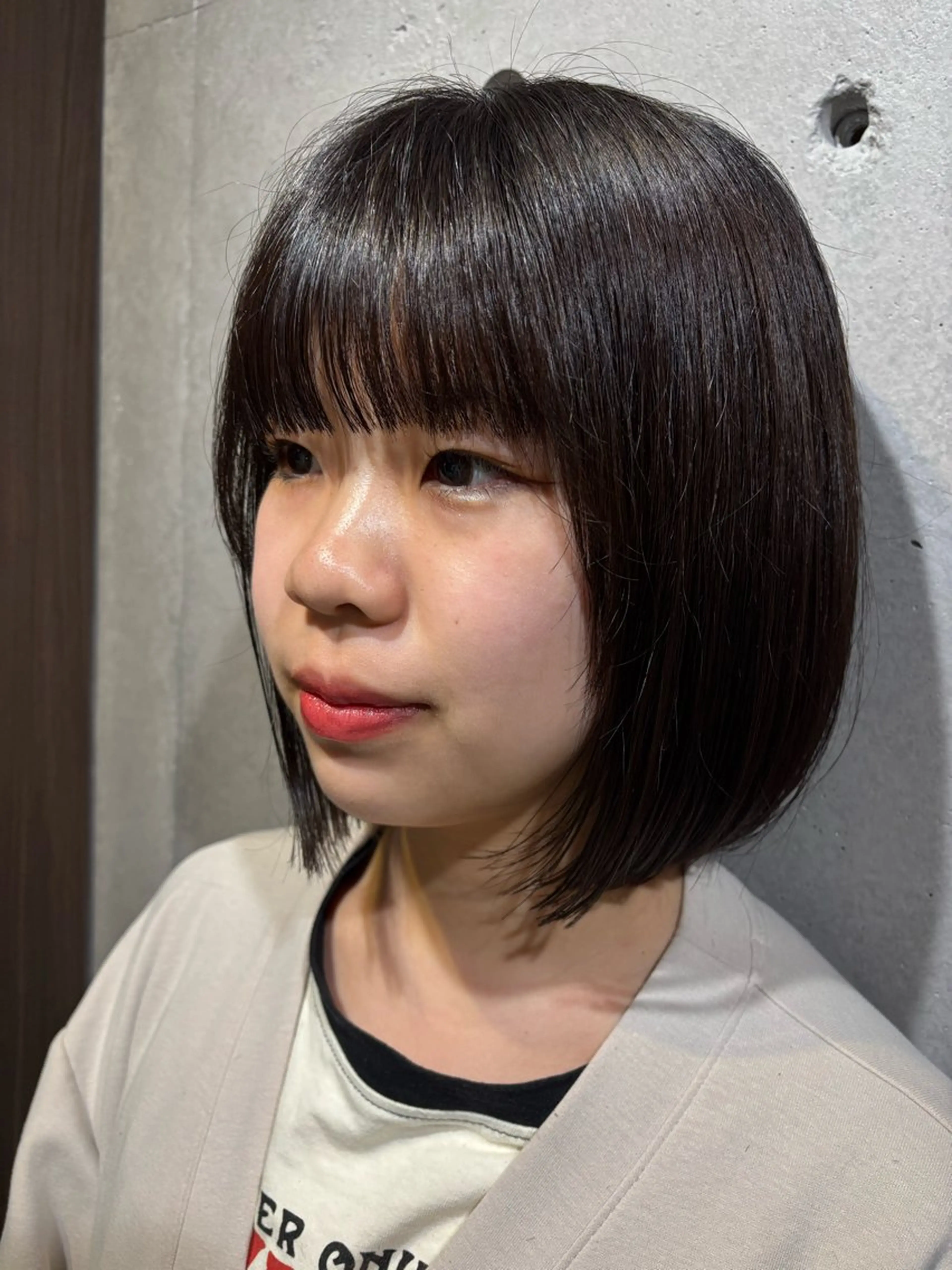 ショート 🍑おおしまくるみ 🍑暖色/ボブのヘアスタイル