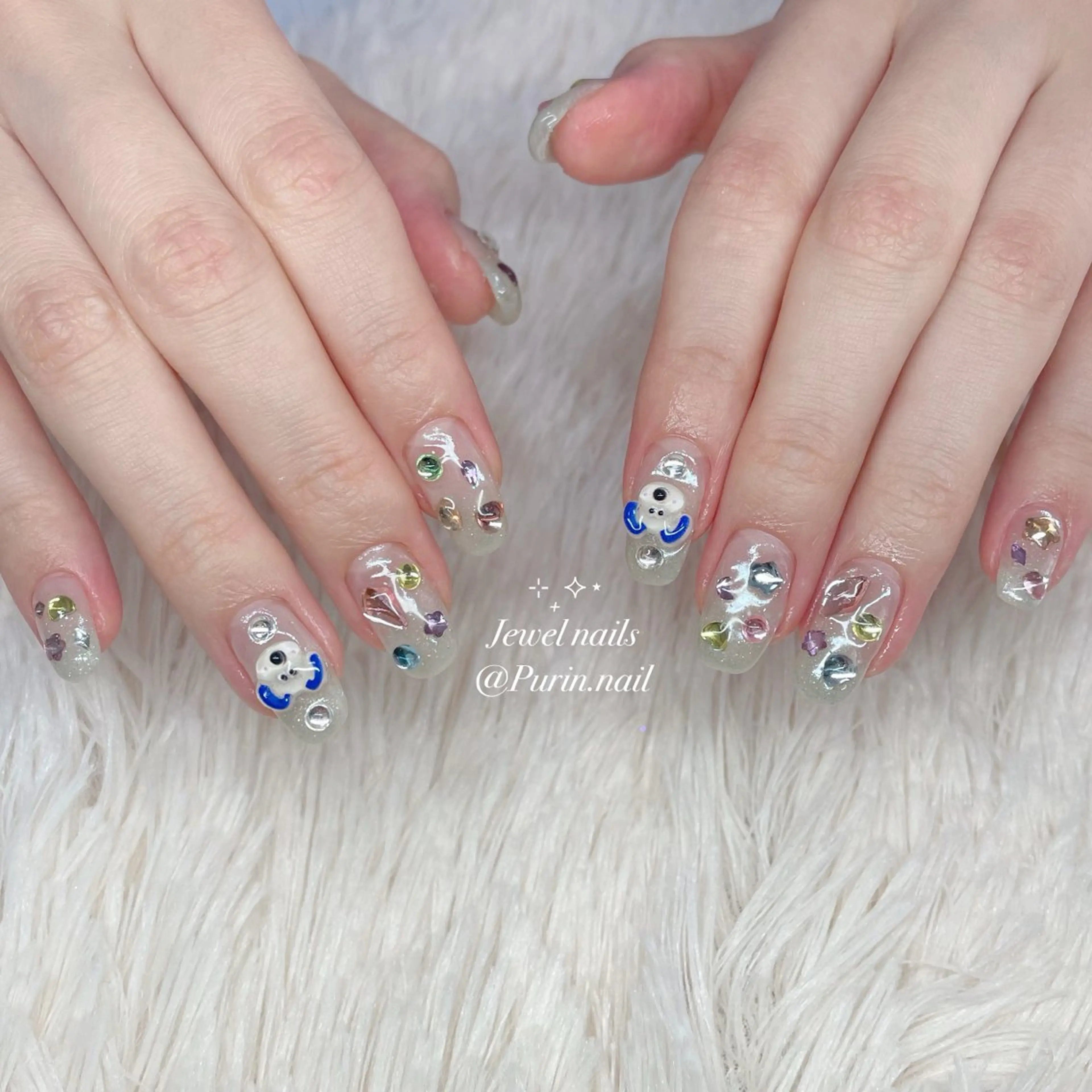 ネイル ハンドネイル Nails by Purin🍮のネイルデザイン