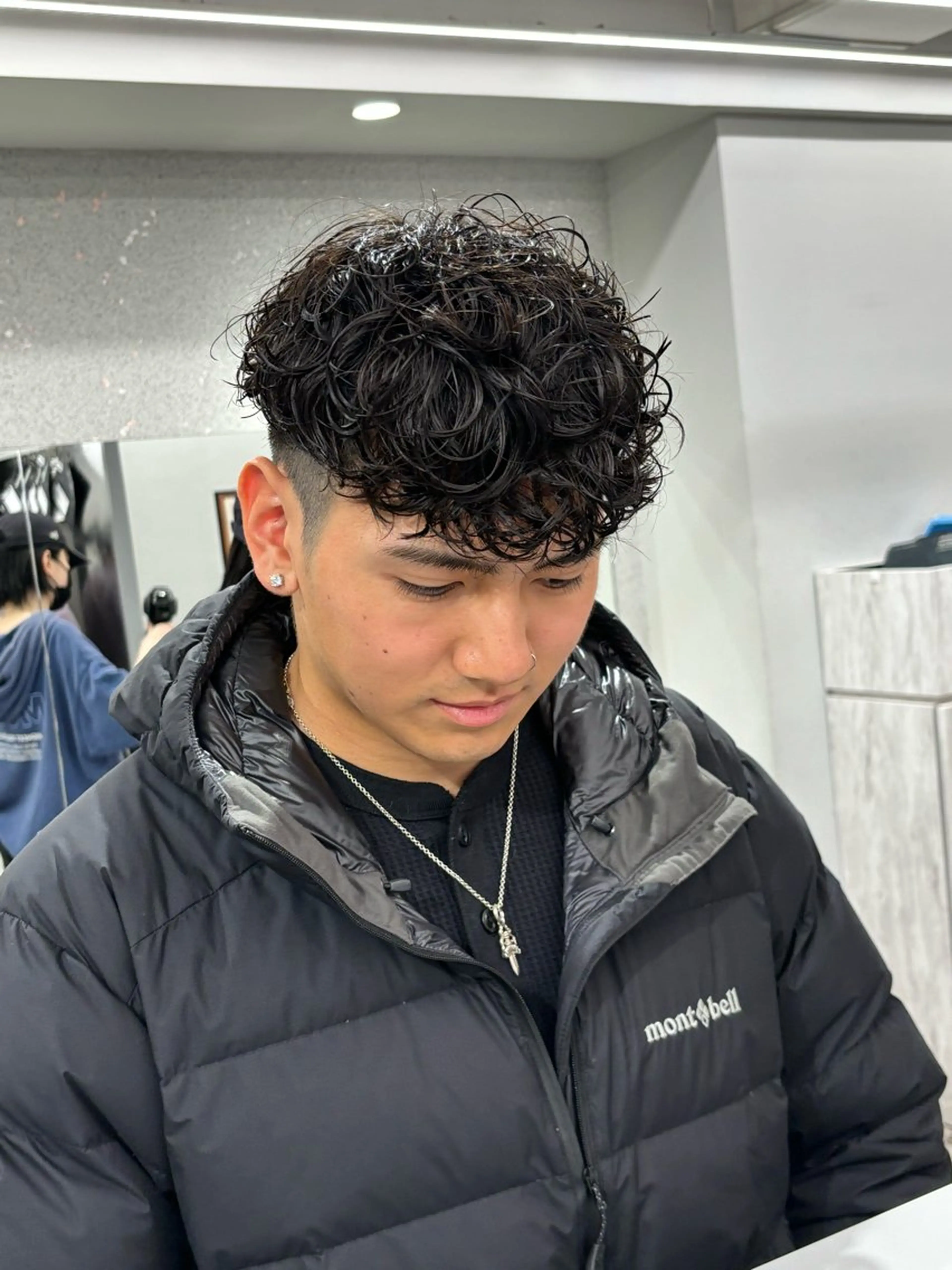 パーマ メンズ カット パーマ 🍐シャドウパーマ メンズ特化/守岡🍐のヘアスタイル