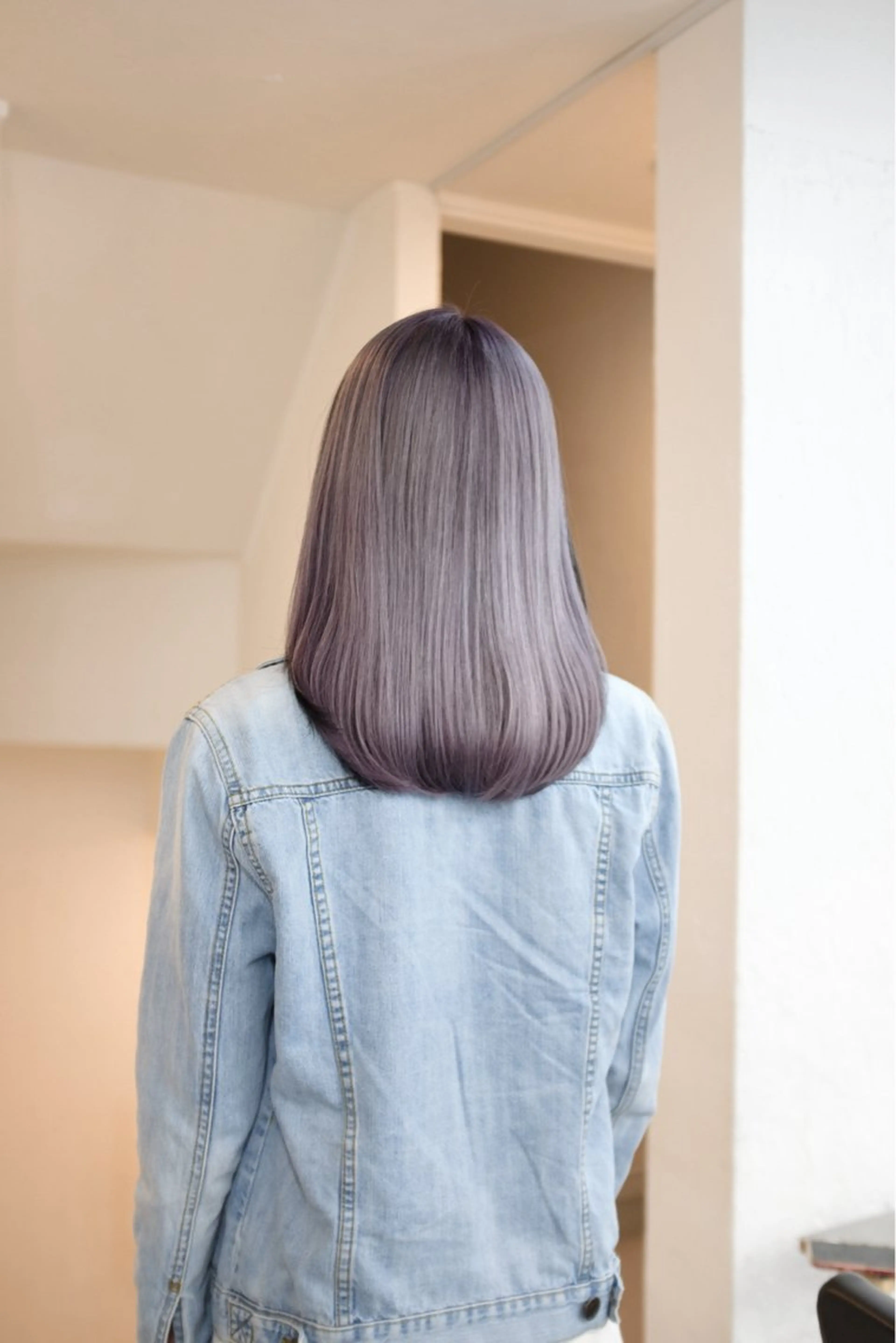 セミロング カラー ヘアアレンジ 🦠デザインカラー/ 魚瀬あおい🦠のヘアスタイル