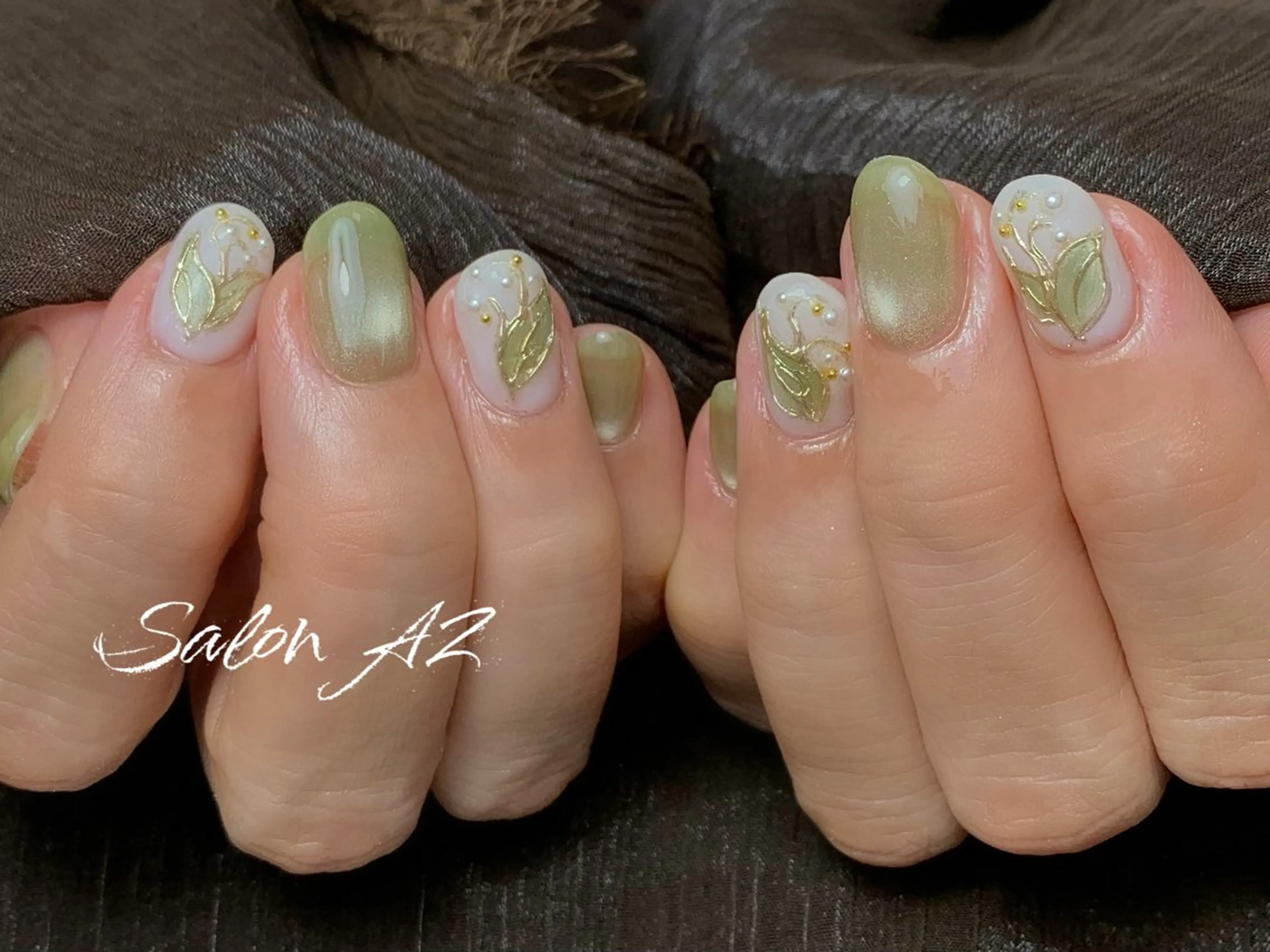 ネイル オフィスネイル ハンドネイル salon AZのネイルデザイン