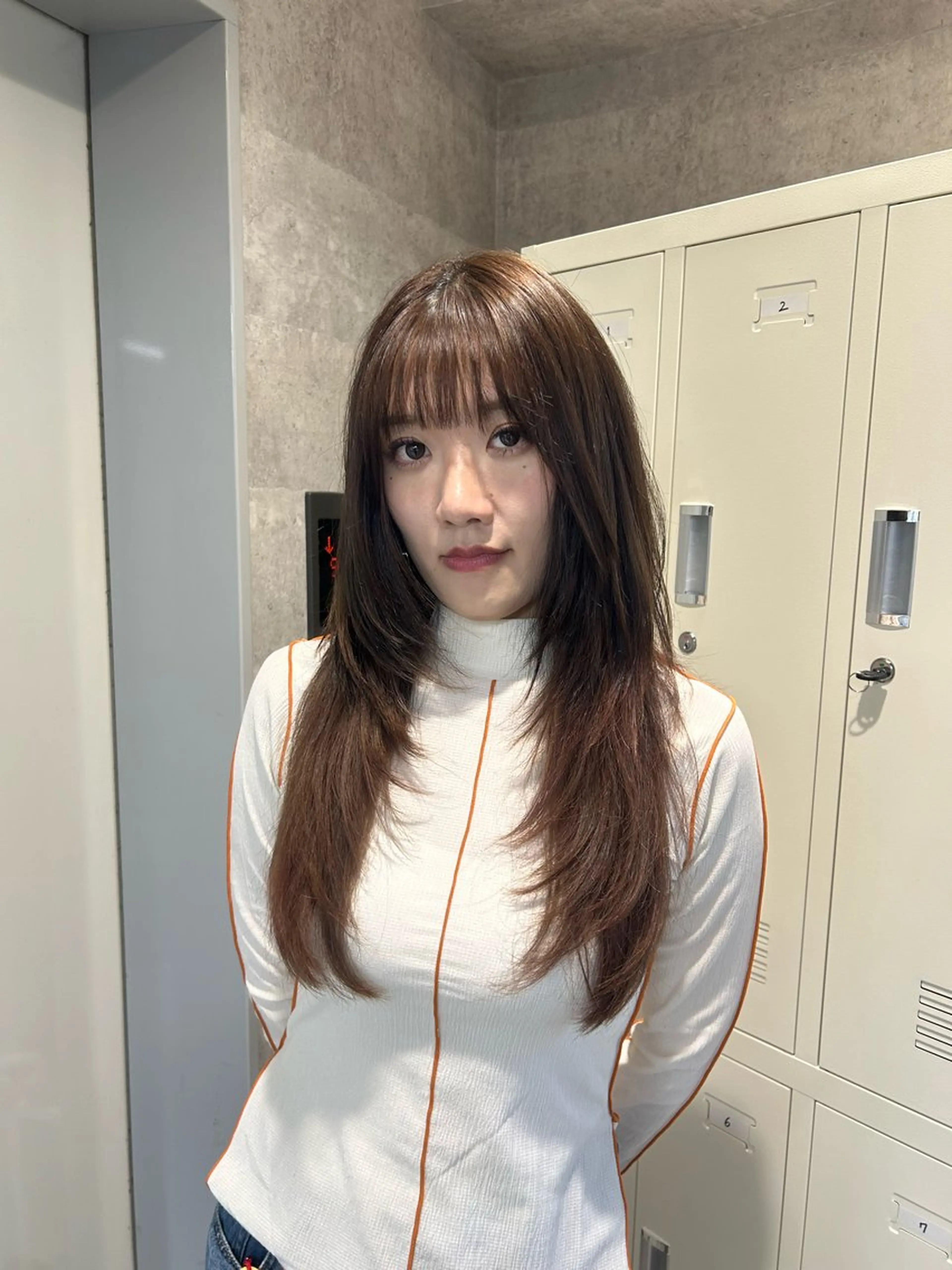 髪質改善カット+艶カラー+高保湿5stepトリートメント🍕の写真