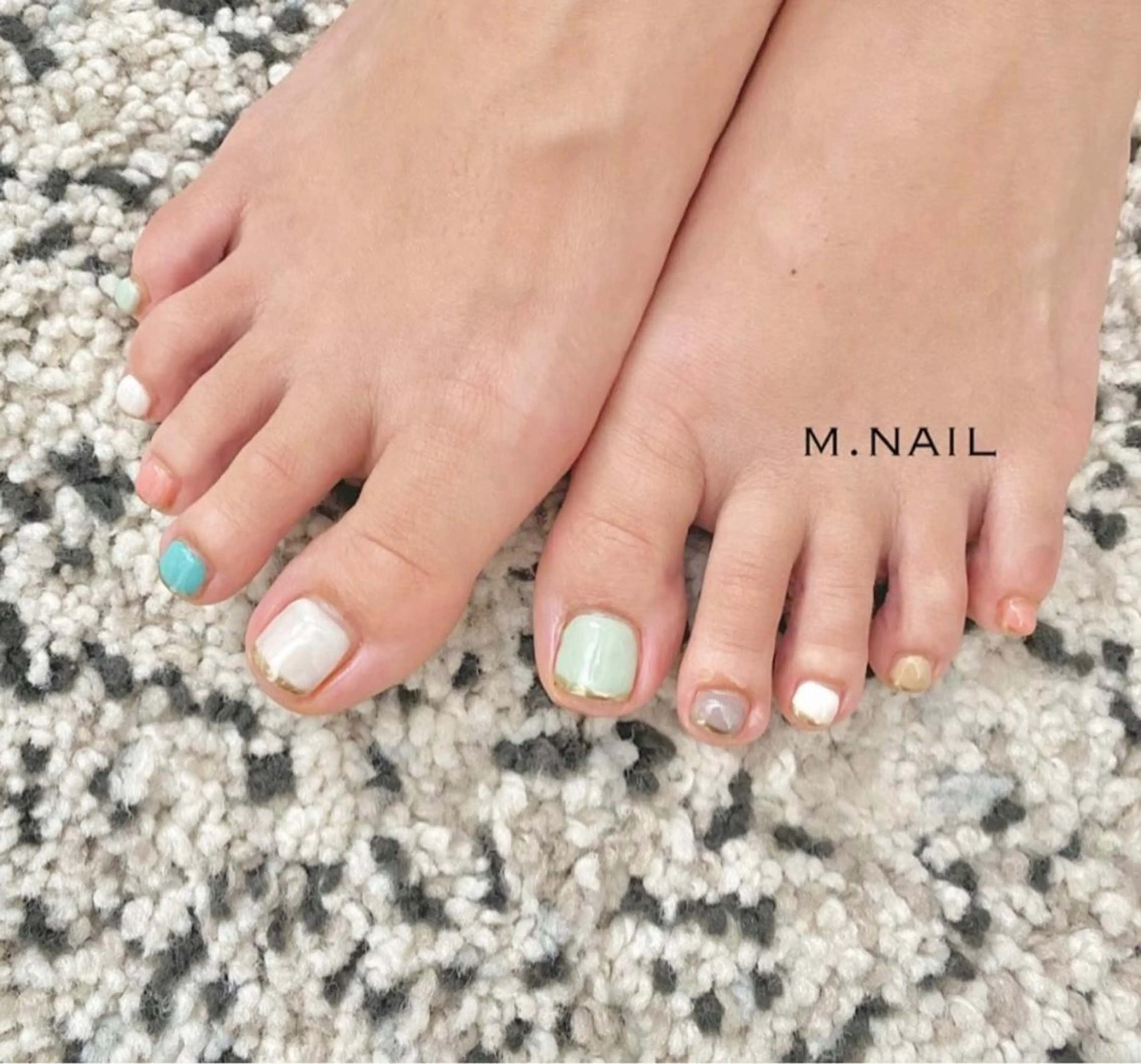 ネイル フットネイル m.nail mayumiのネイルデザイン