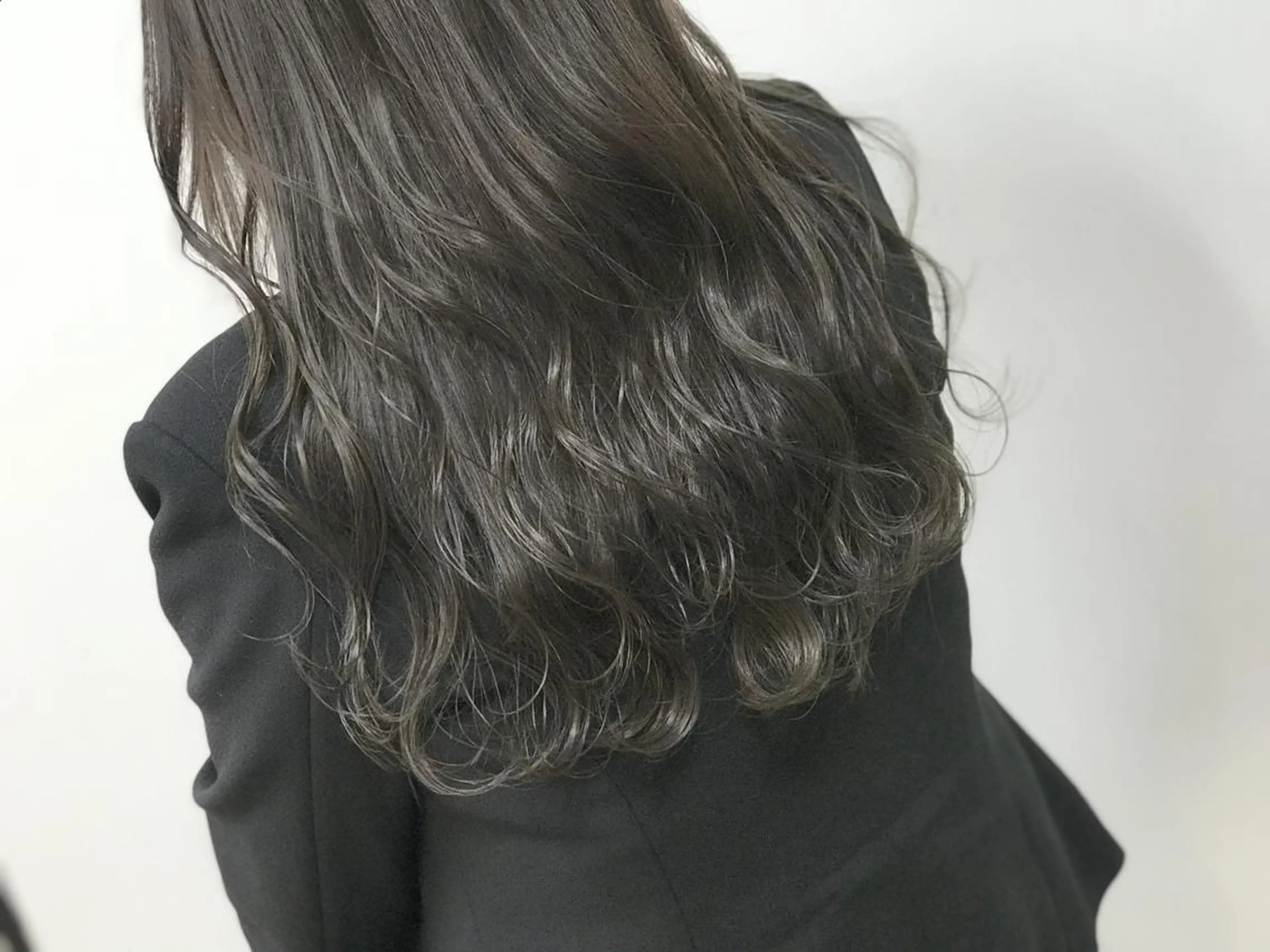 セミロング カラー ba-boo 広島のヘアスタイル
