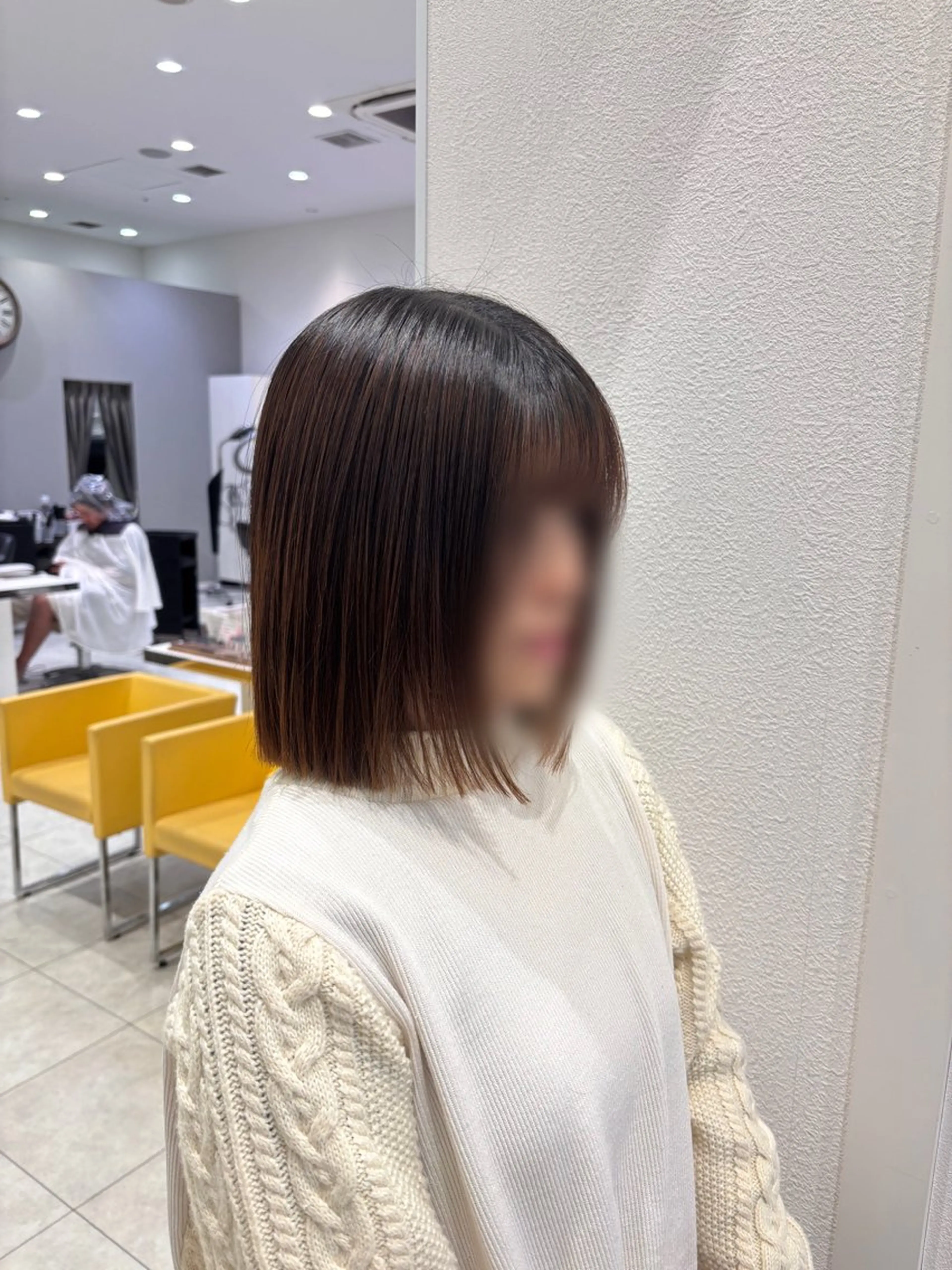 ミディアム ボブ カット 🩶米澤 美月🩶のヘアスタイル