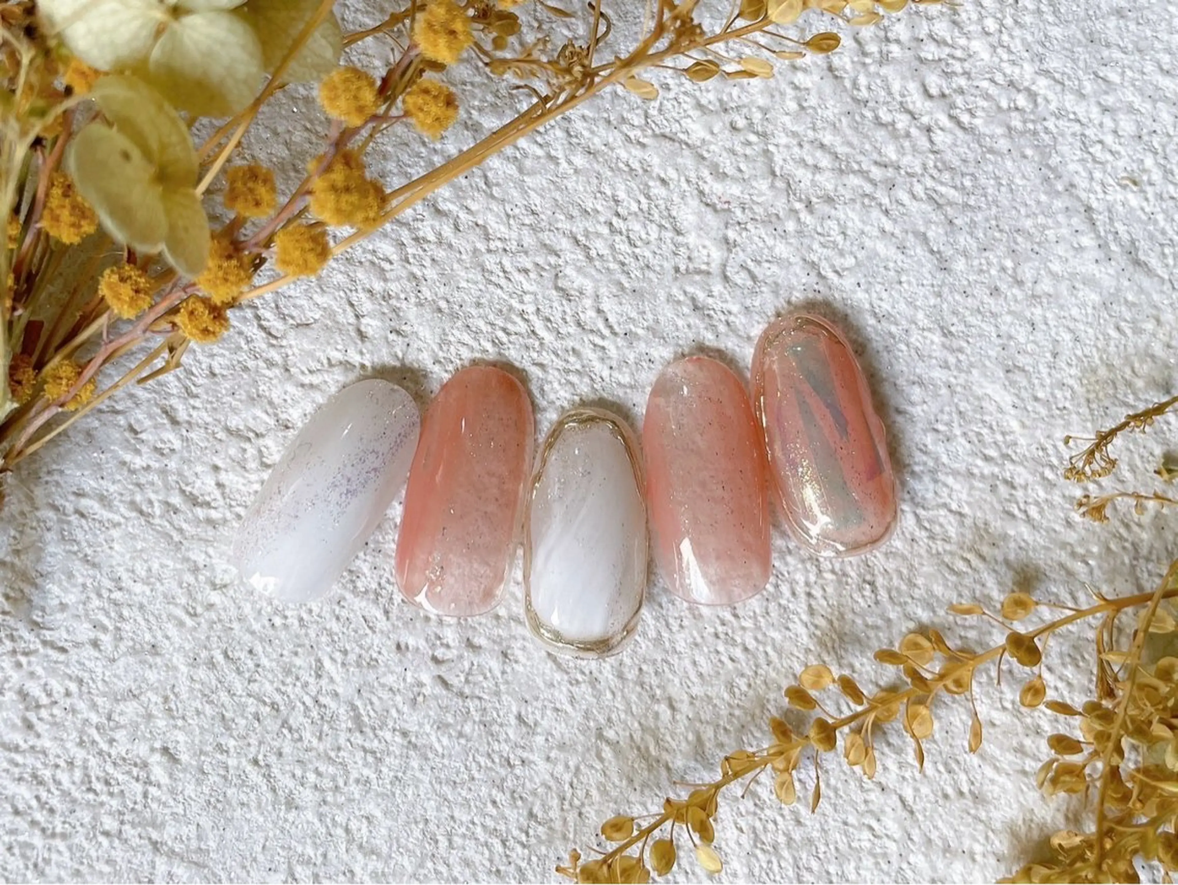 ネイル ジェルネイル 韓国ネイル メンズネイル パラジェル ブライダルネイル kiki nail たまプラーザのネイルデザイン