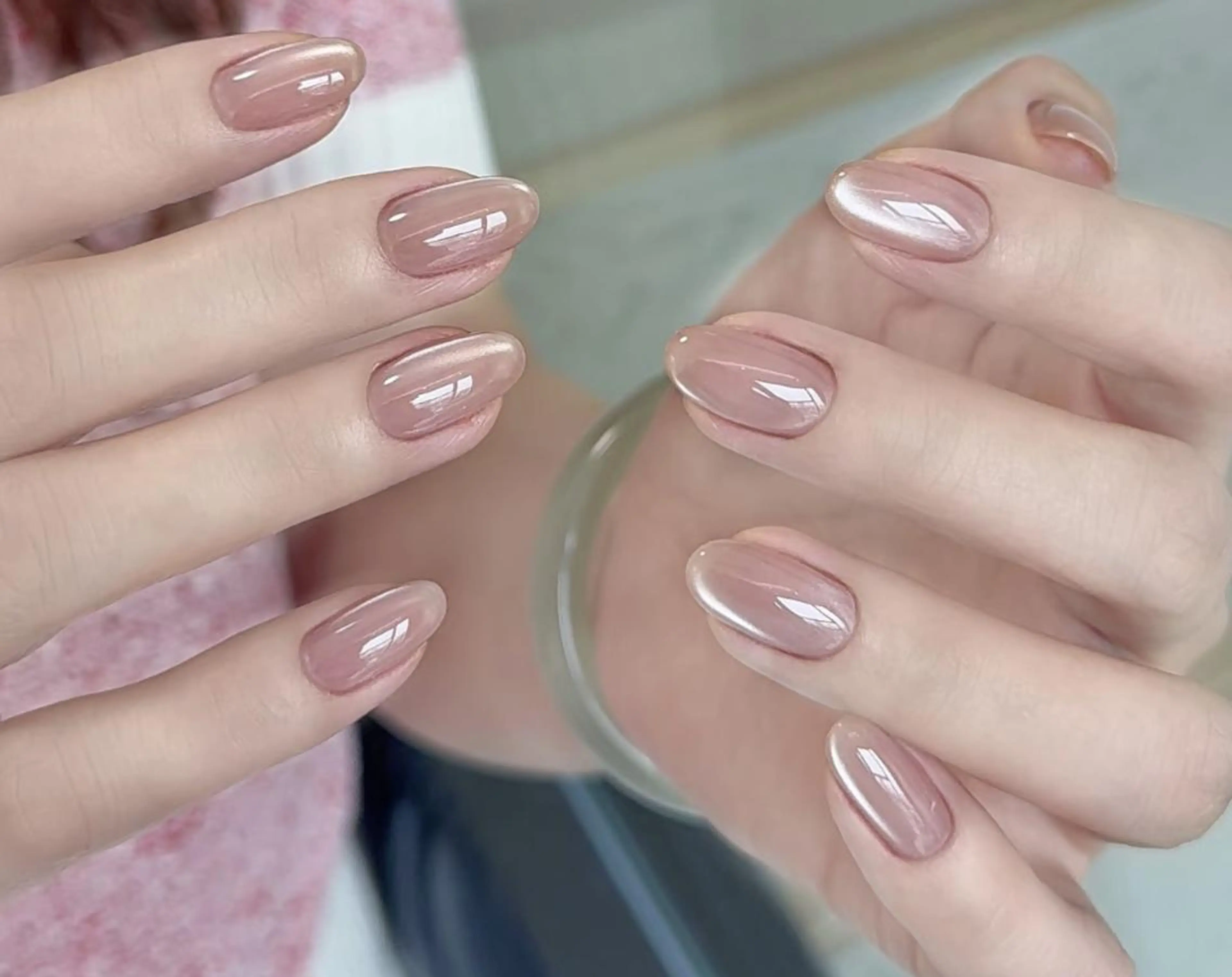 ネイル ハンドネイル ハンドケア 🍑 momo_nailのネイルデザイン