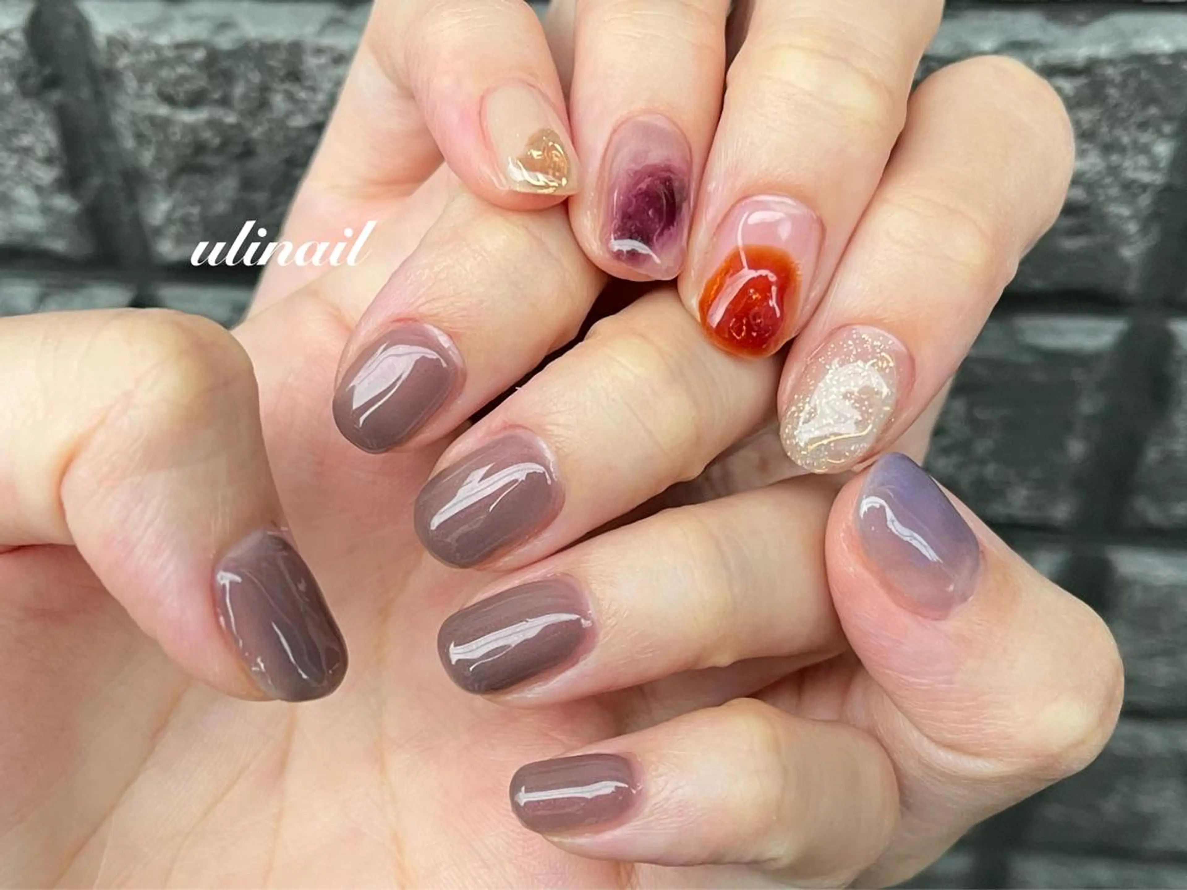 ネイル ハンドネイル ulinail （ウリネイル）のネイルデザイン