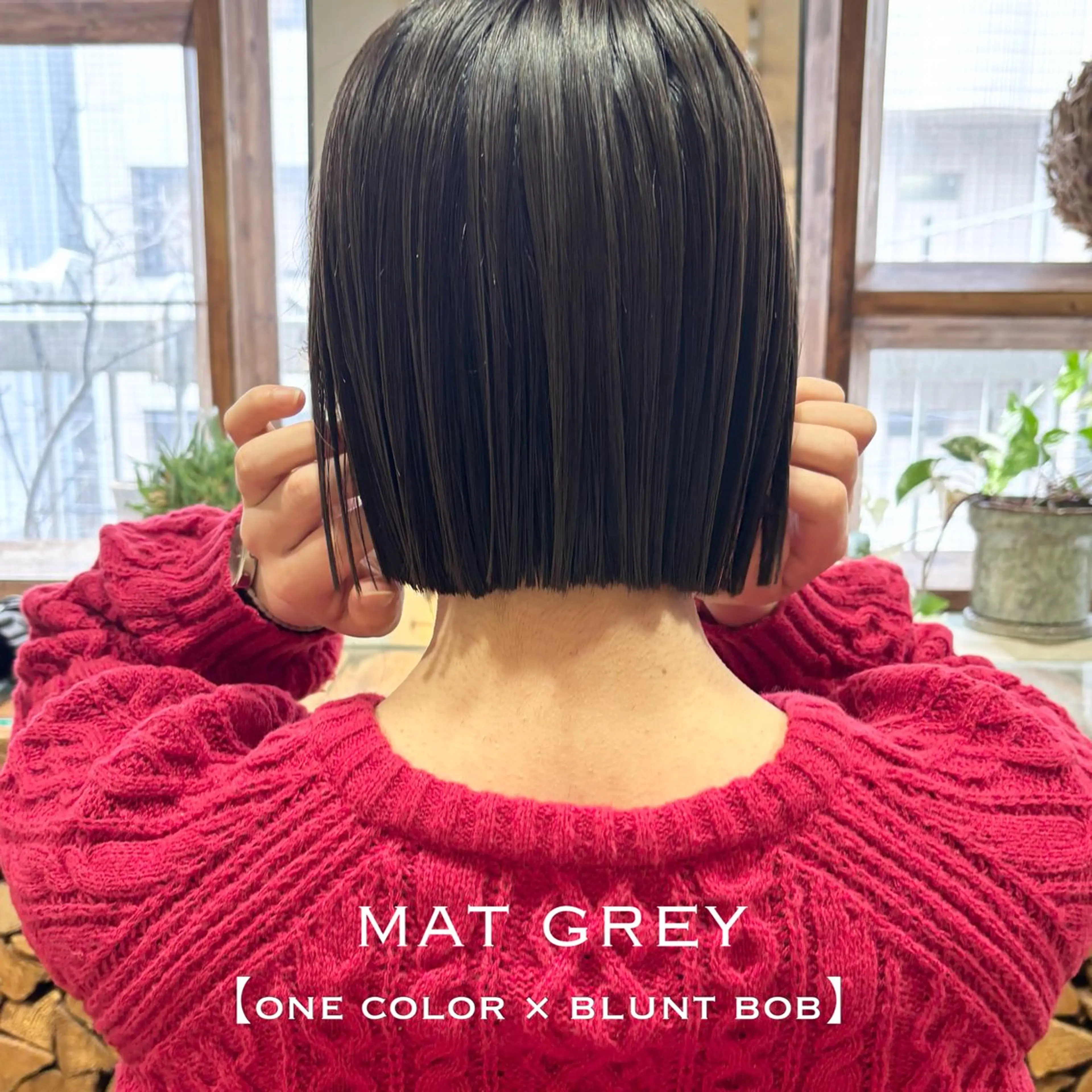 ミディアム カラー カット ヘアカラー ⌇🌹透明感カラー 🌹ᴍᴇɢᴜᴍɪ ⌇のヘアスタイル