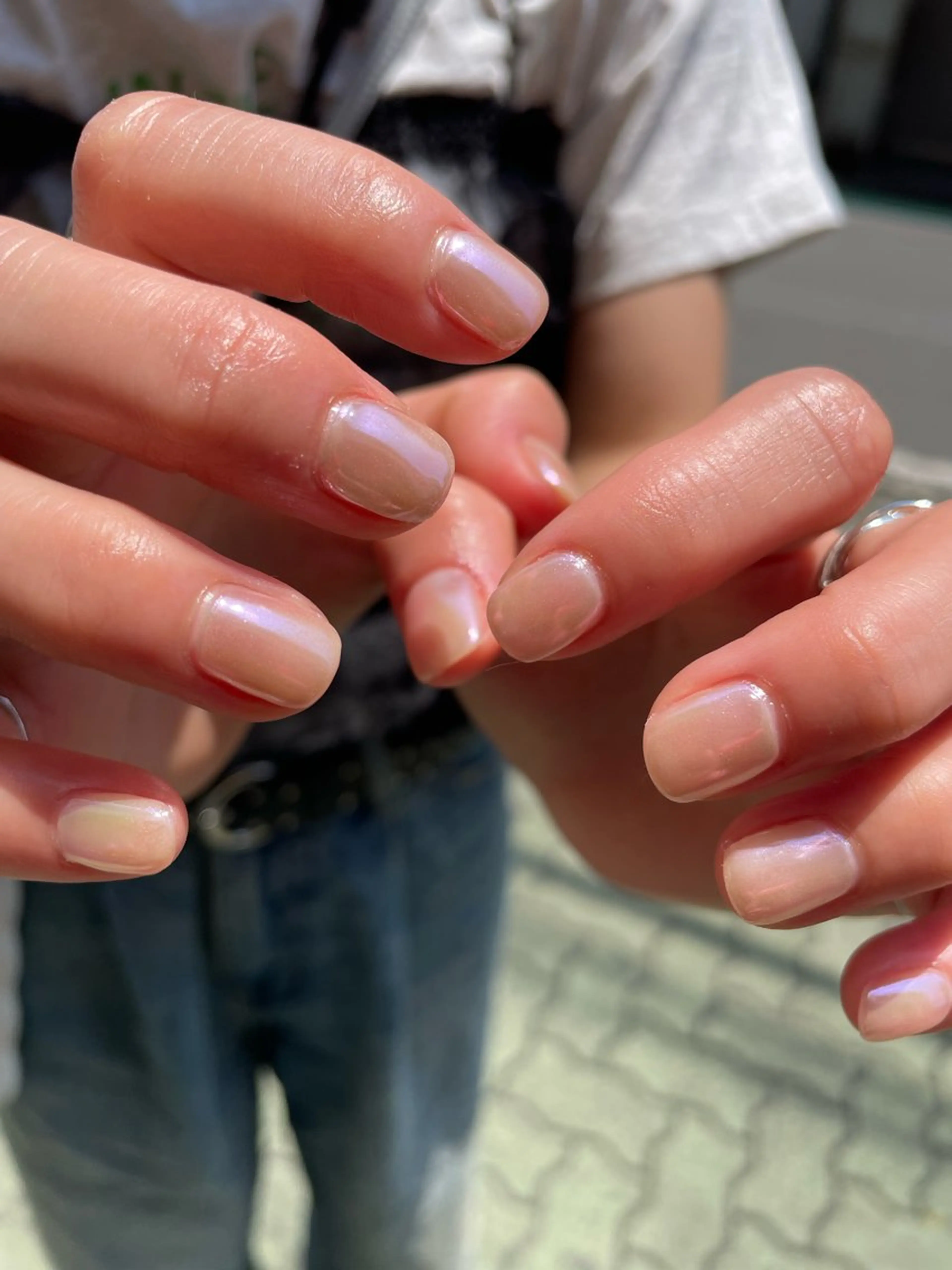 ネイル オーロラネイル laviebelle norikoのネイルデザイン