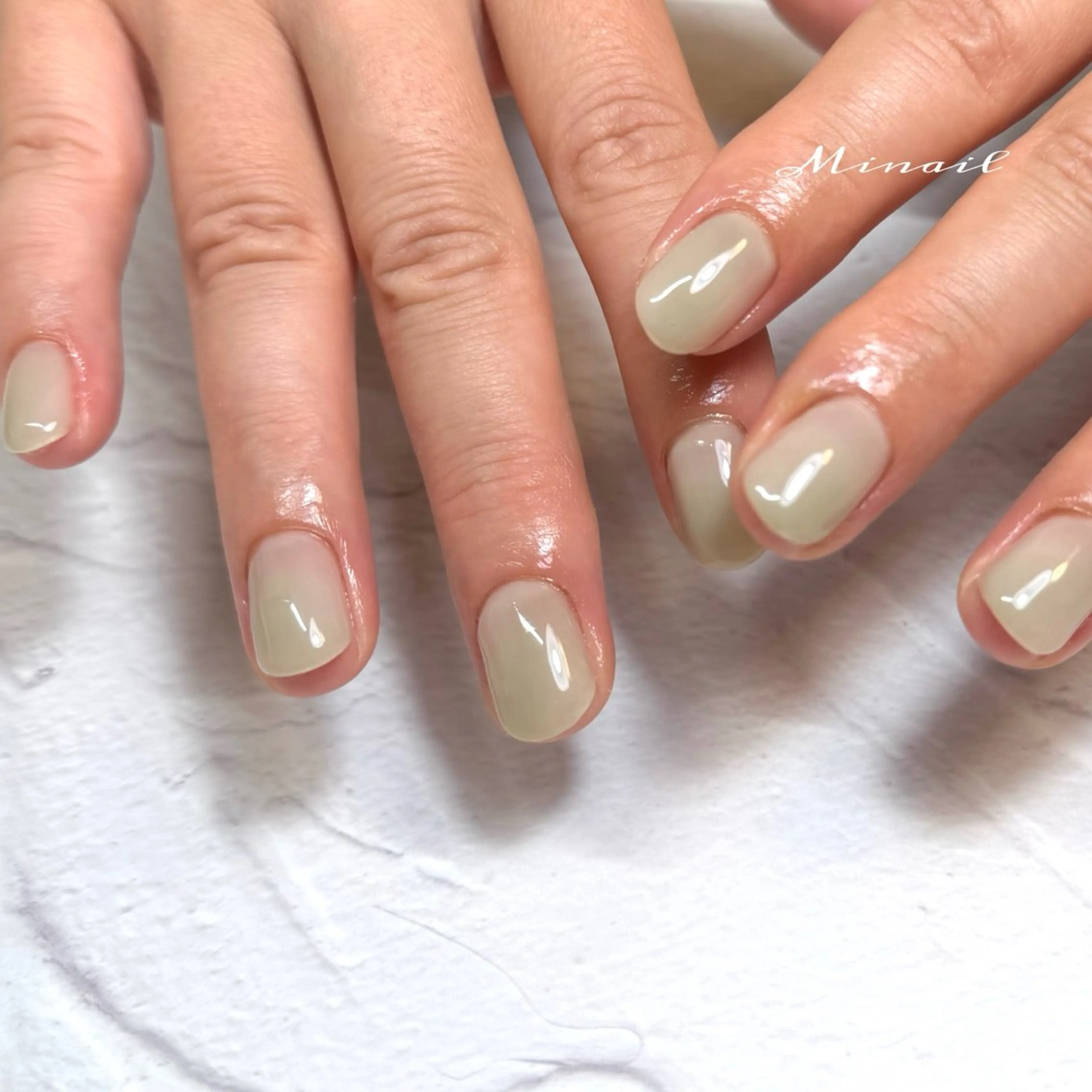 ニュアンス塗りの写真