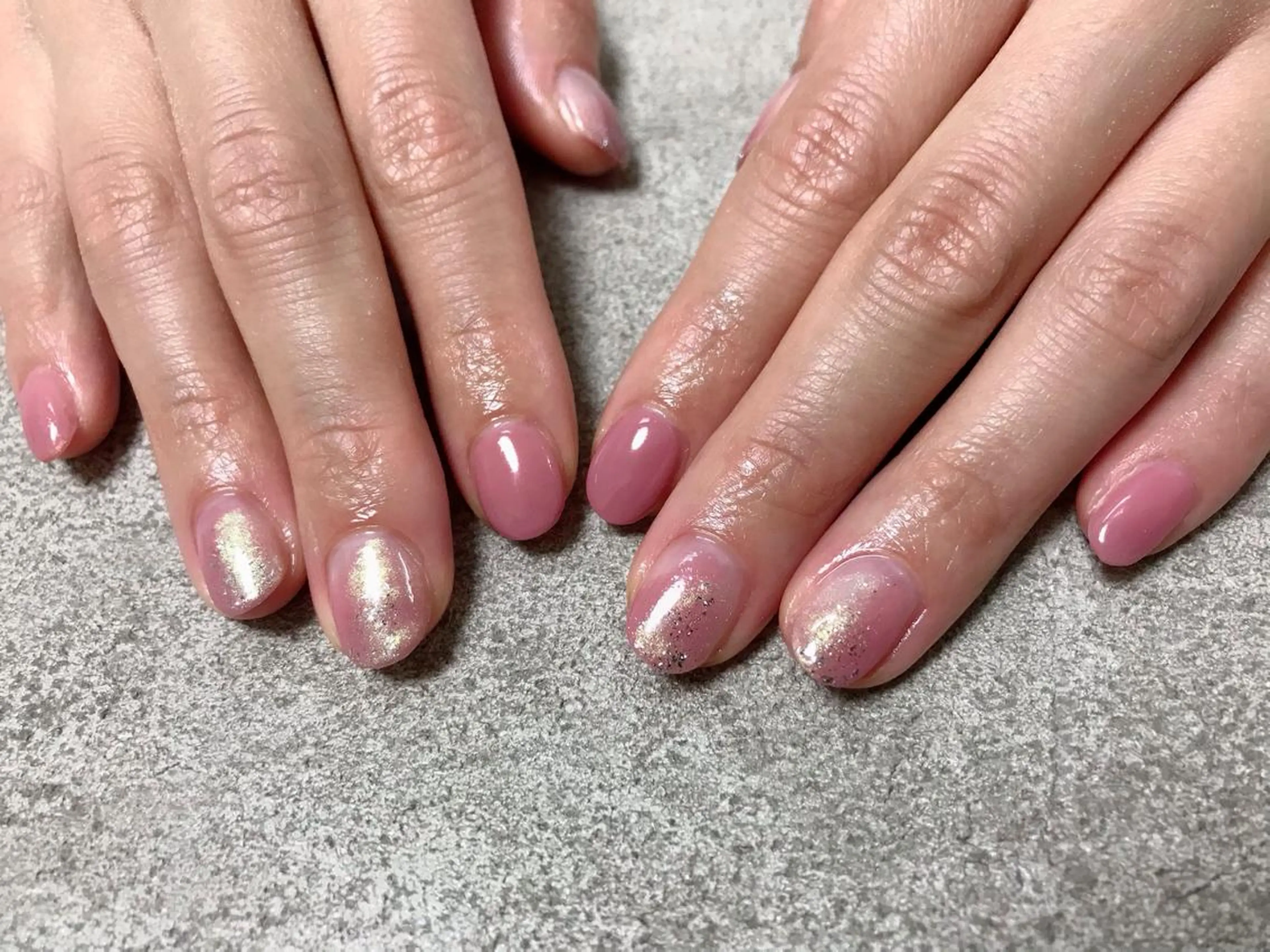 ネイル ピンク kikinail 溝の口のネイルデザイン