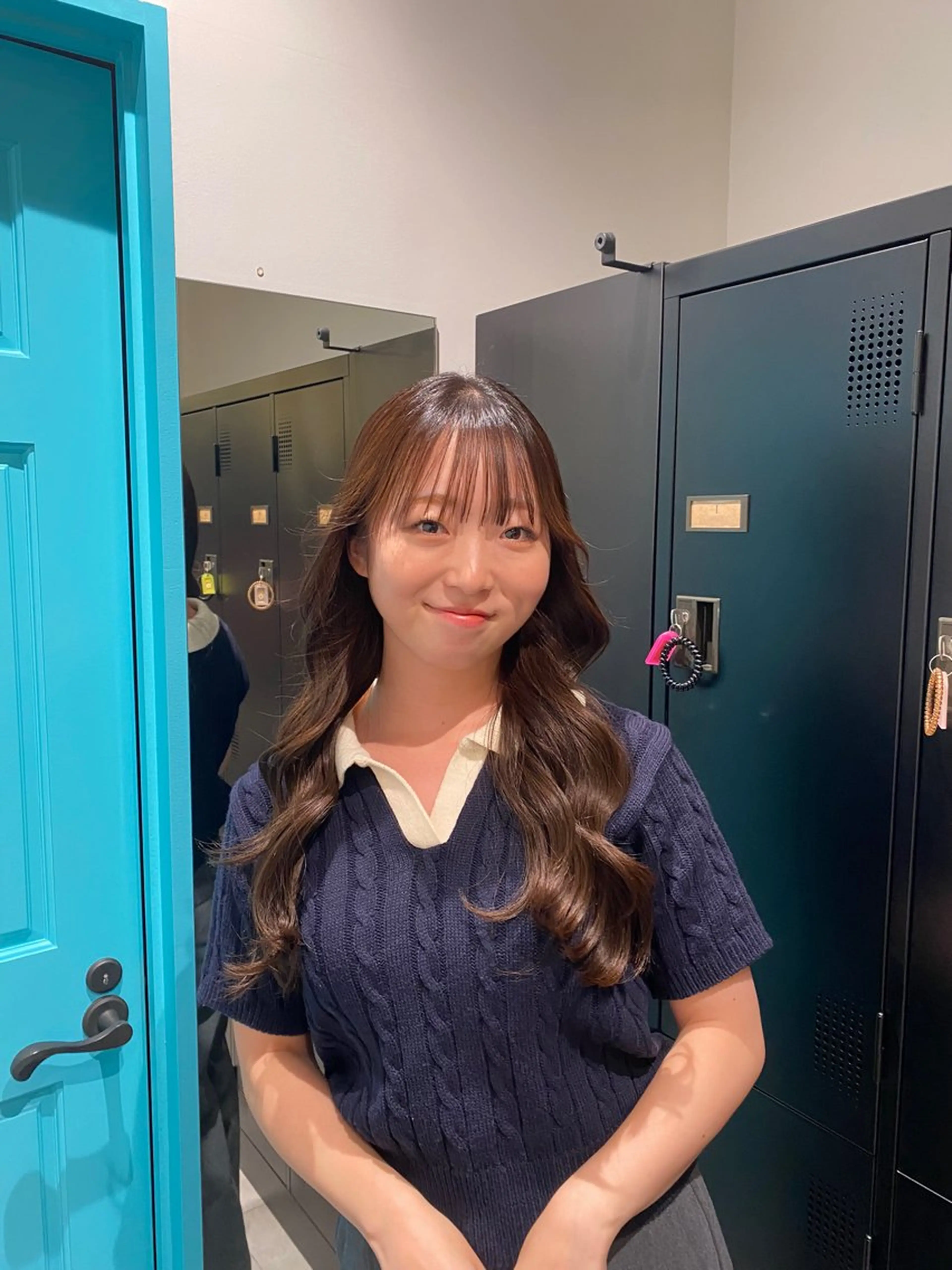 カラー 韓国ヘア AINA🐱のヘアスタイル