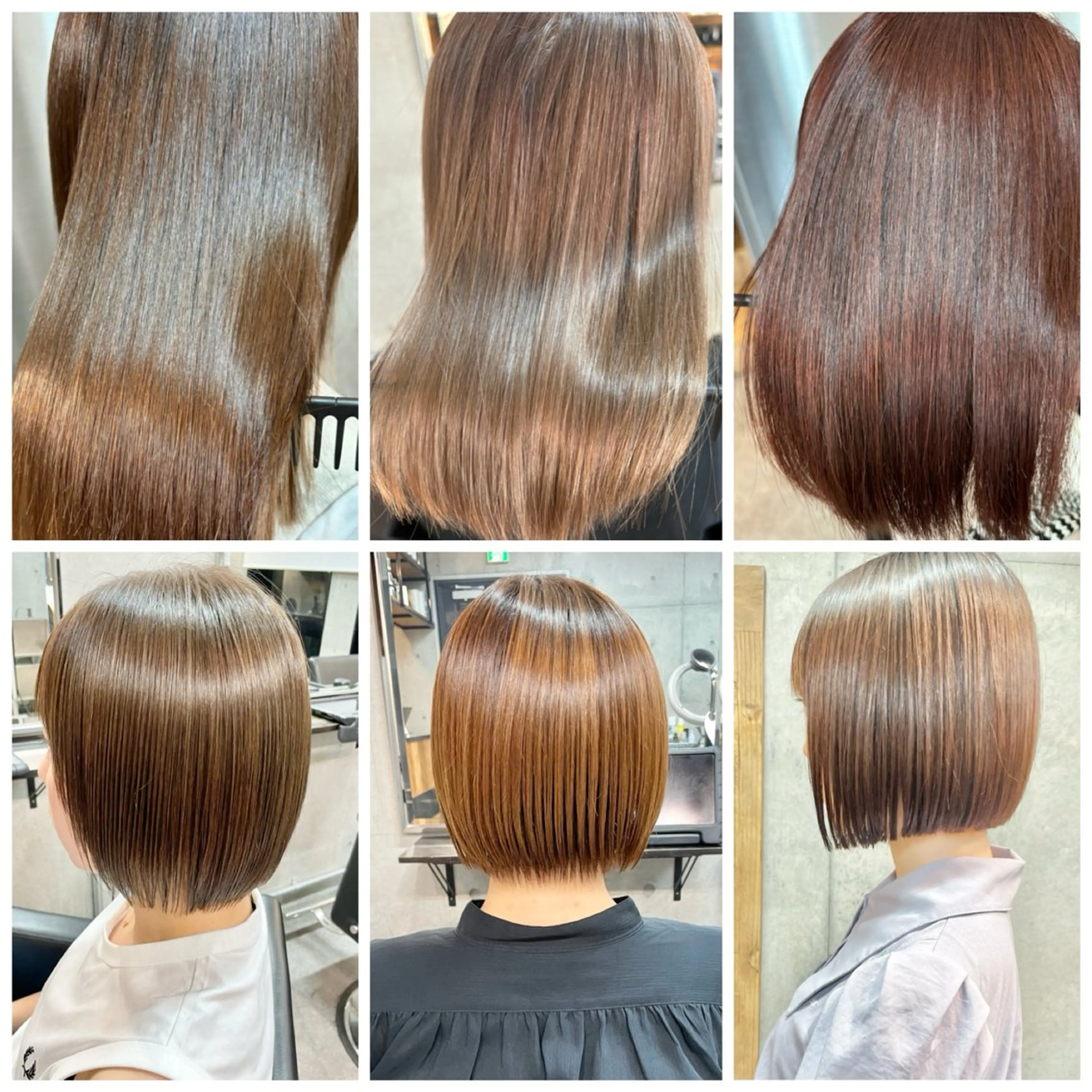 ショート パーマ カット ヘアカラー トリートメント ショートボブ髪質改善 縮毛矯正のプロ山道潤のヘアスタイル