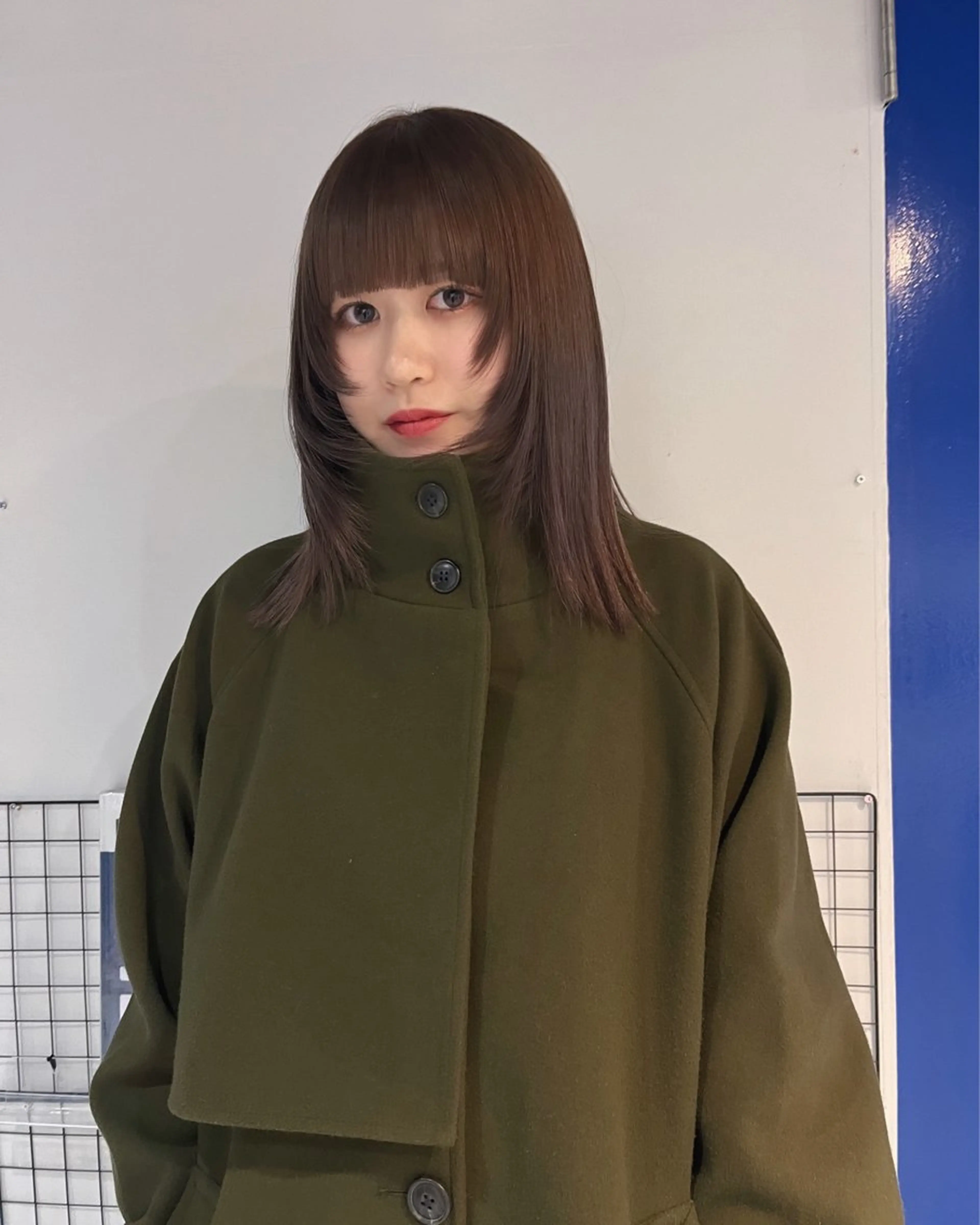 ミディアム カラー ブリーチ AOI ハイトーン/ボブのヘアスタイル