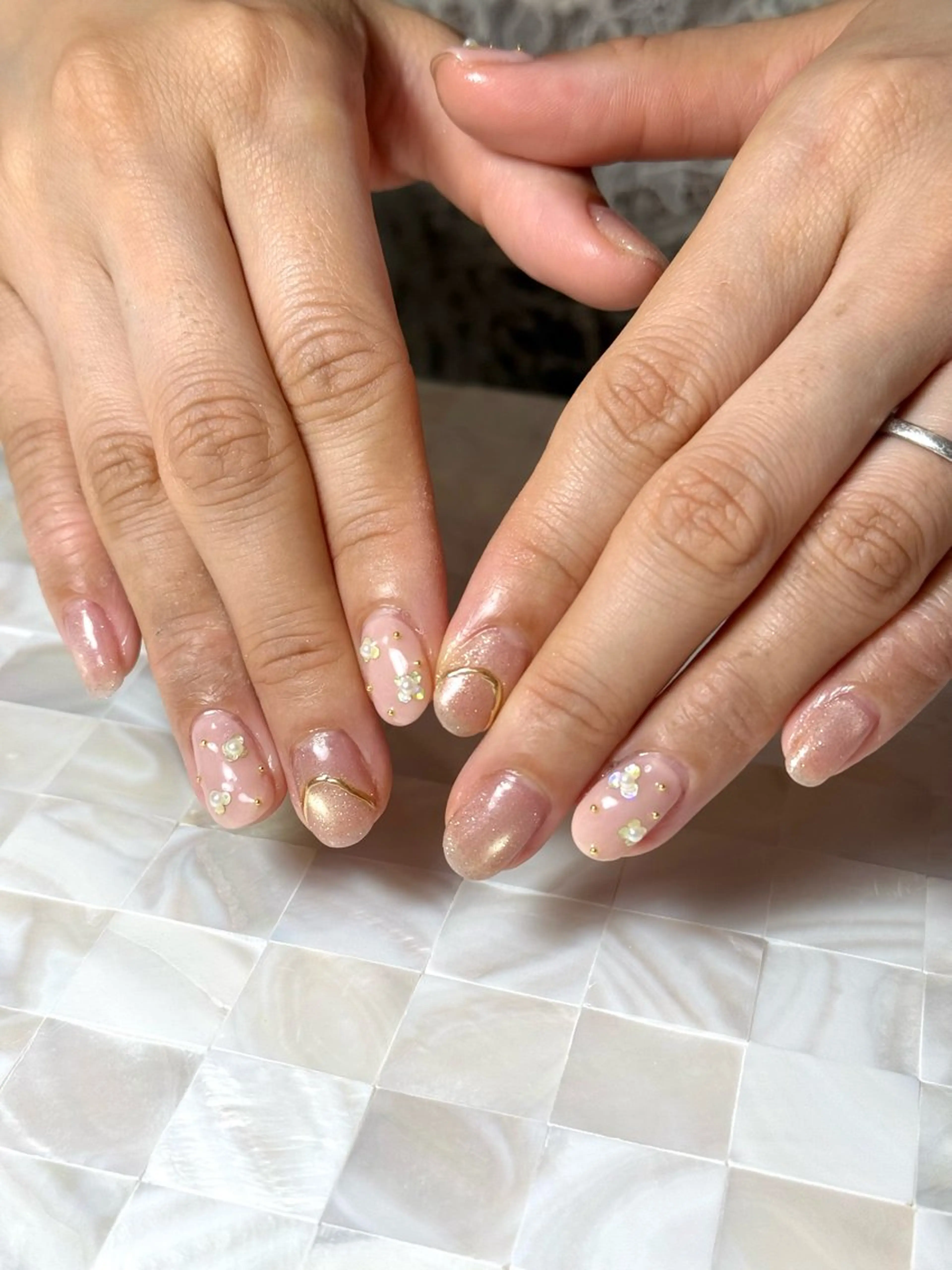ネイル ハンドネイル hanairo Nailのネイルデザイン