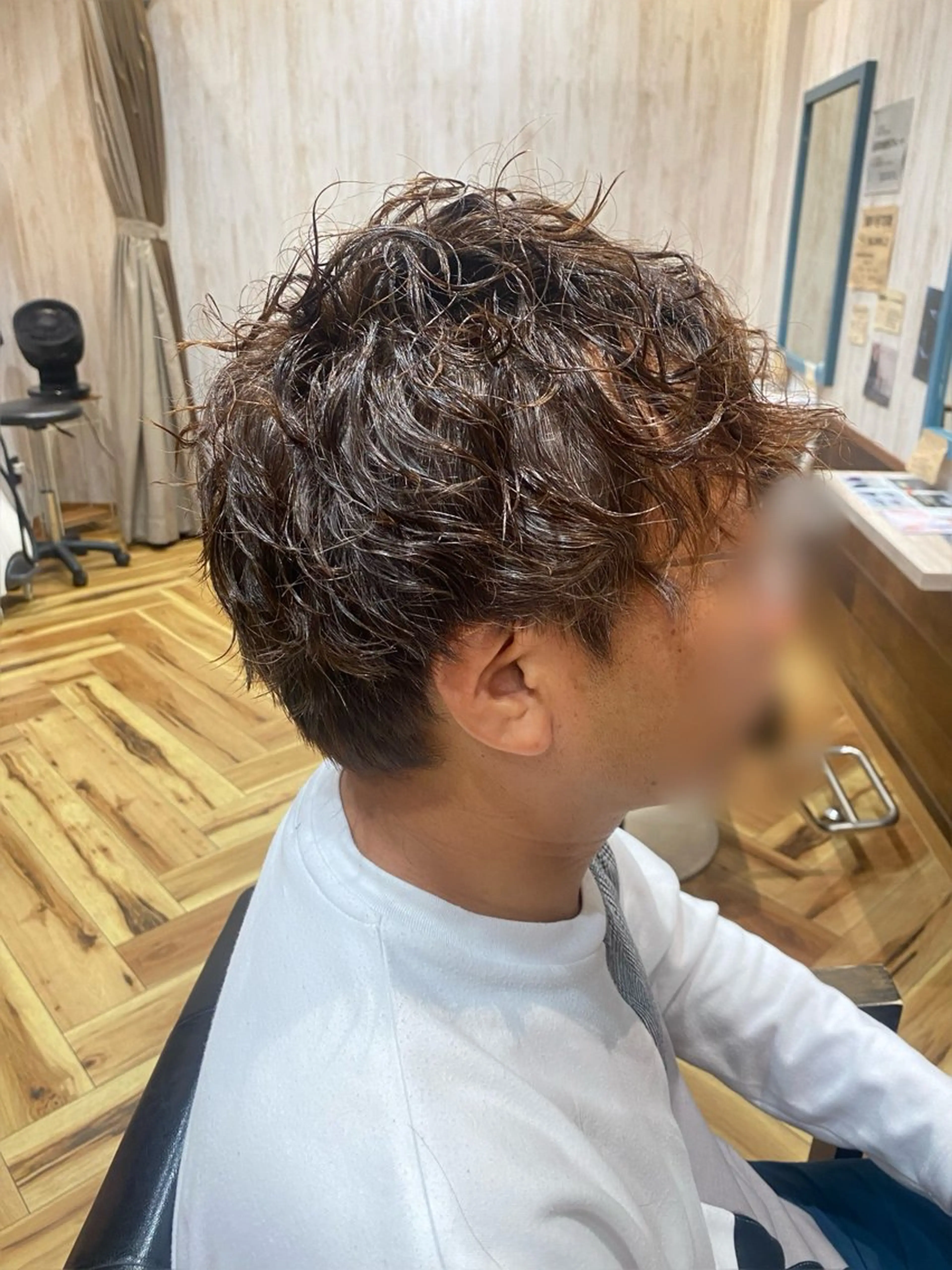 メンズ メンズパーマ 山中 パトリシアのヘアスタイル