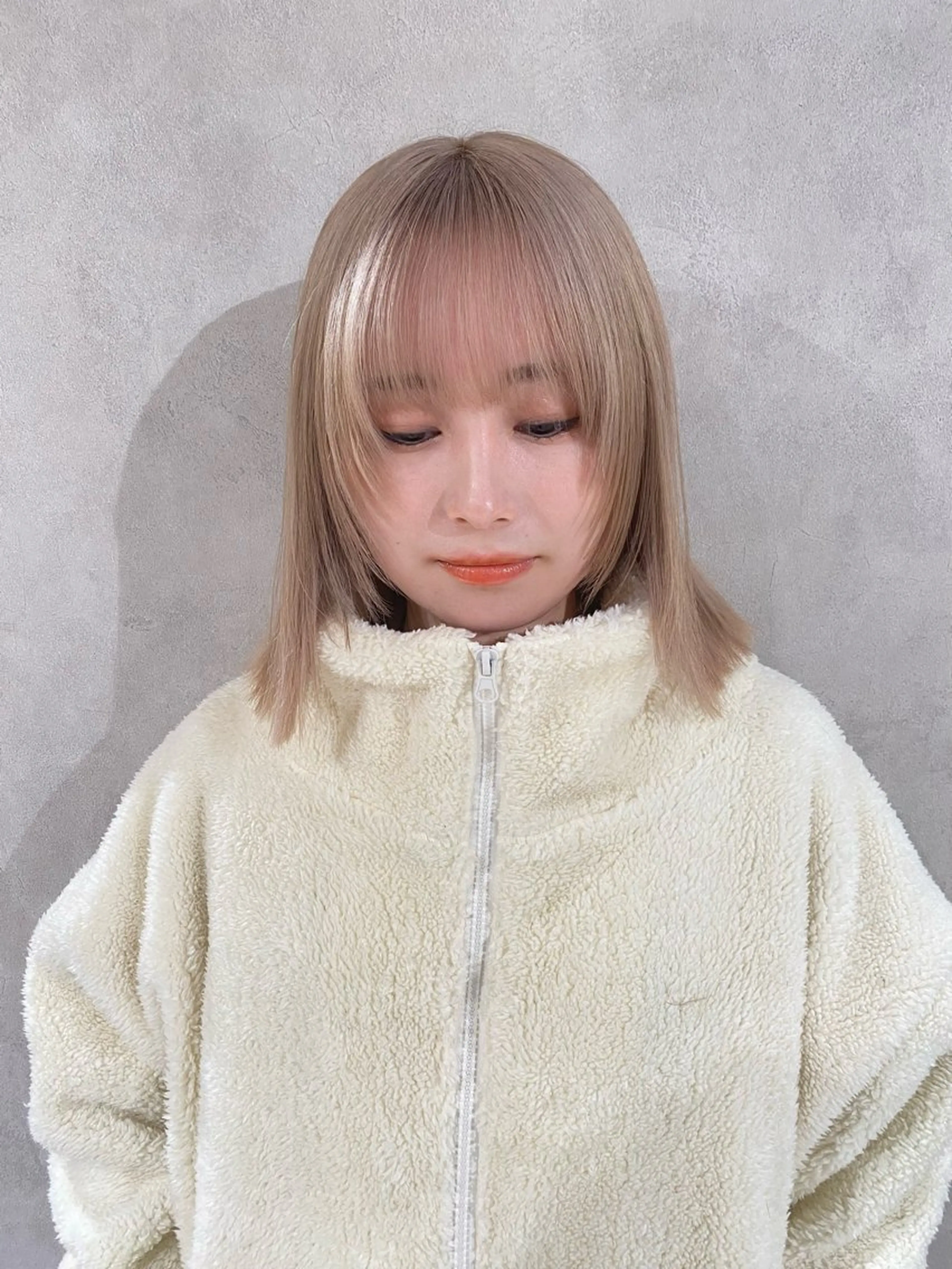 ミディアム カラー ヘアカラー ダブルカラー ブリーチ/kaitoのヘアスタイル