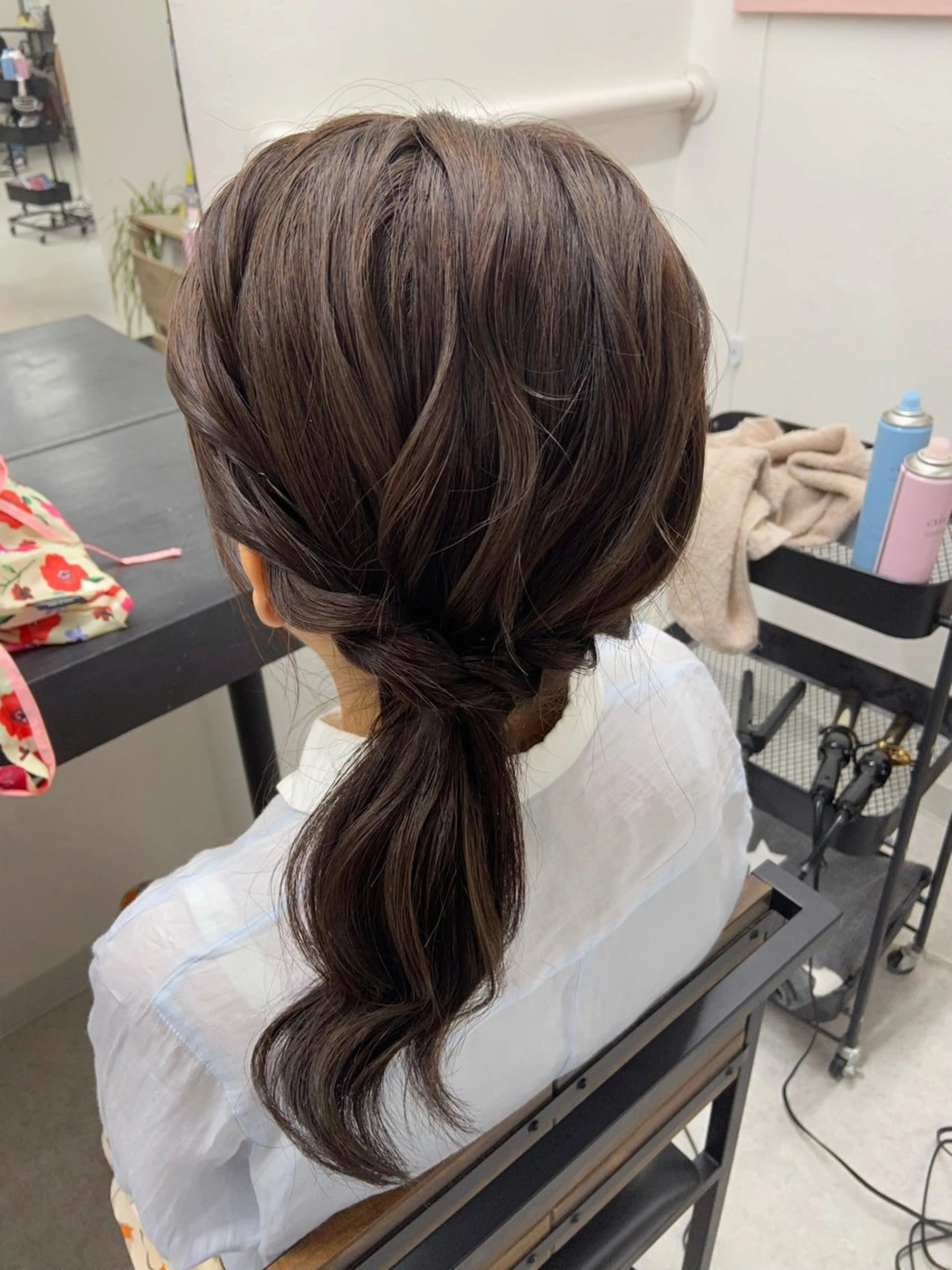 ミディアム Iio Renaのヘアスタイル