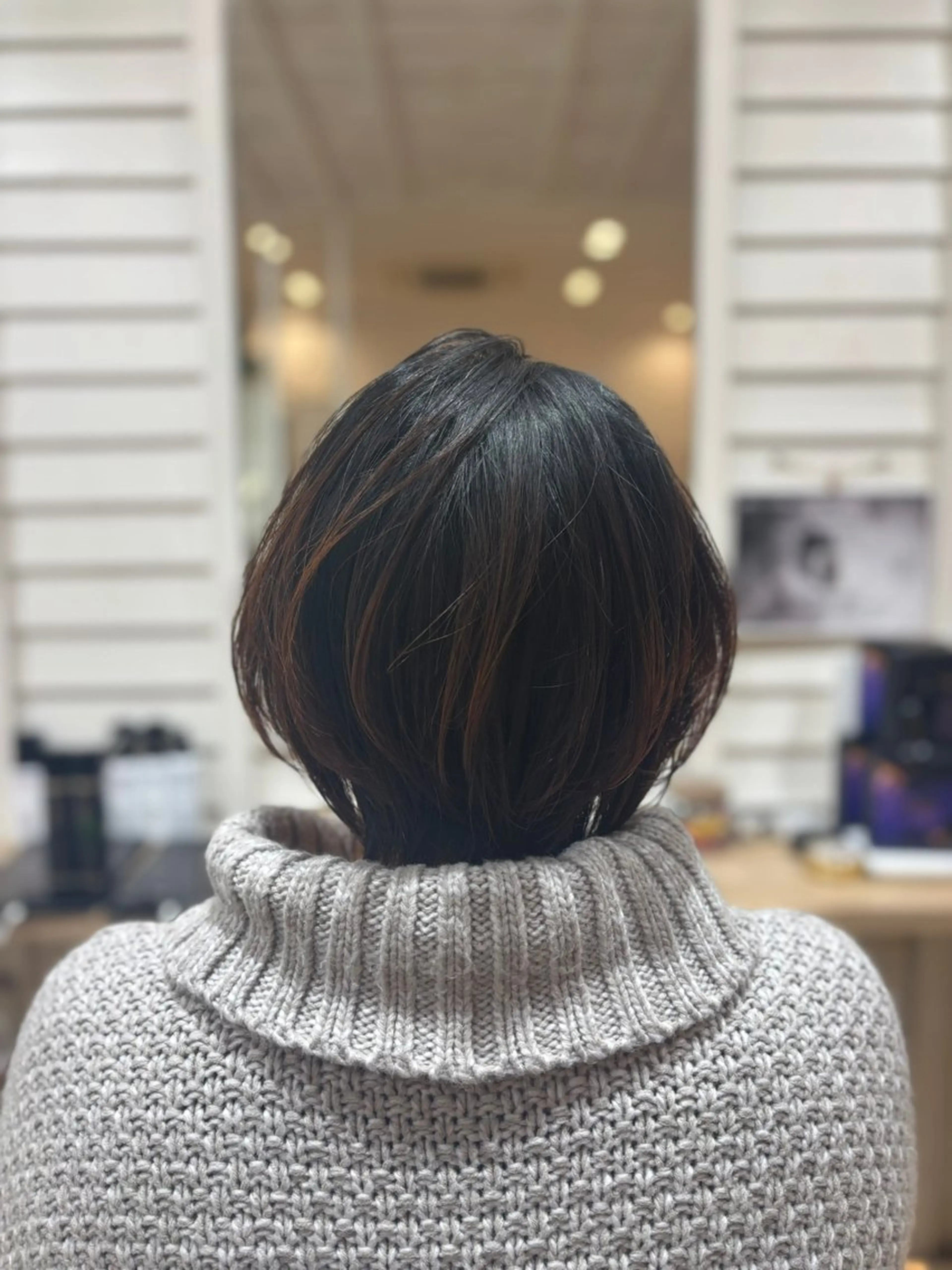 ショート ショートボブ ボブ くびれヘア ショートヘア 有木 咲良のヘアスタイル