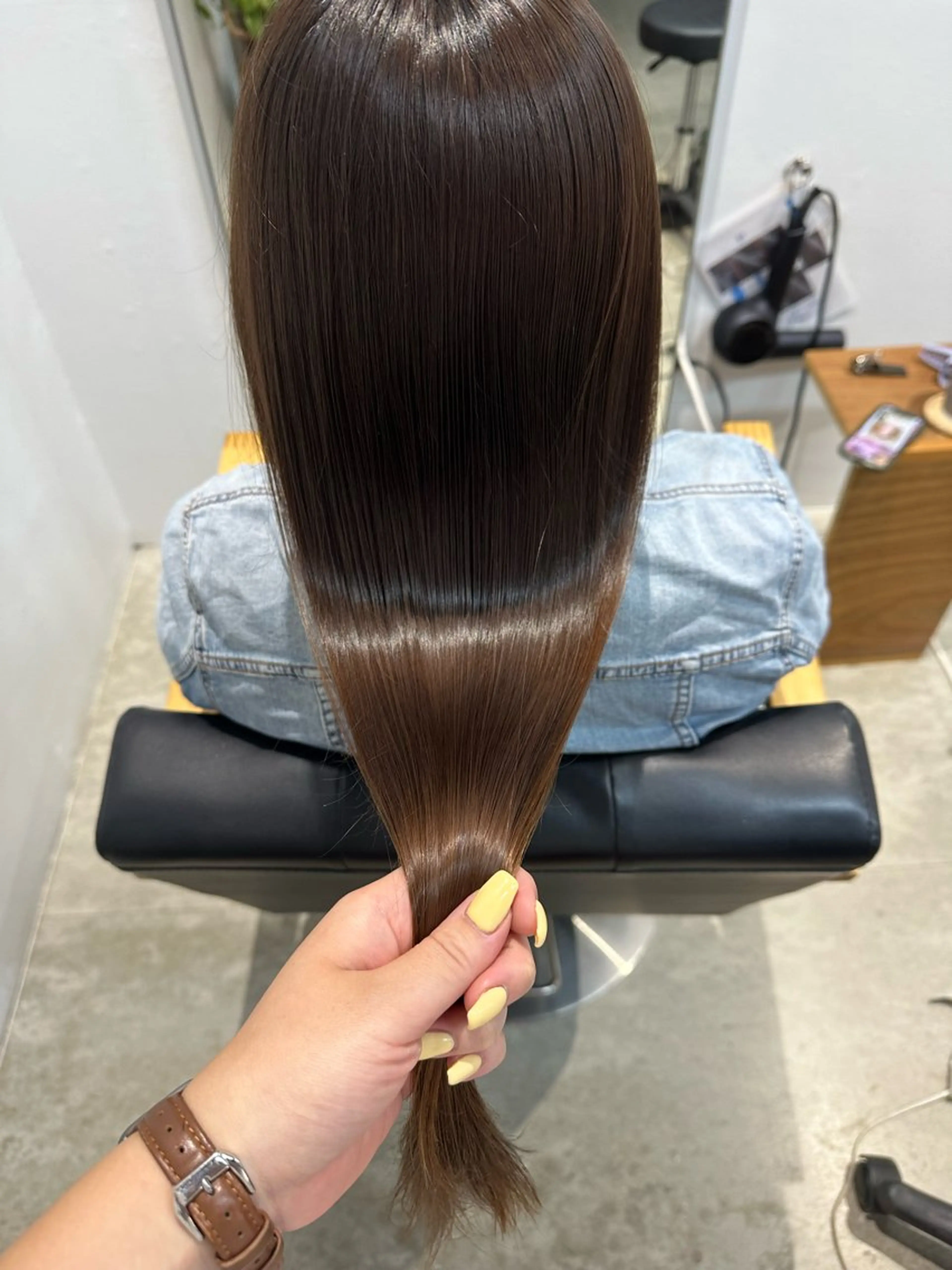 ロング カラー 髪質改善 トリートメント トリートメント Le'a 谷町🌼 幸村はるひのヘアスタイル