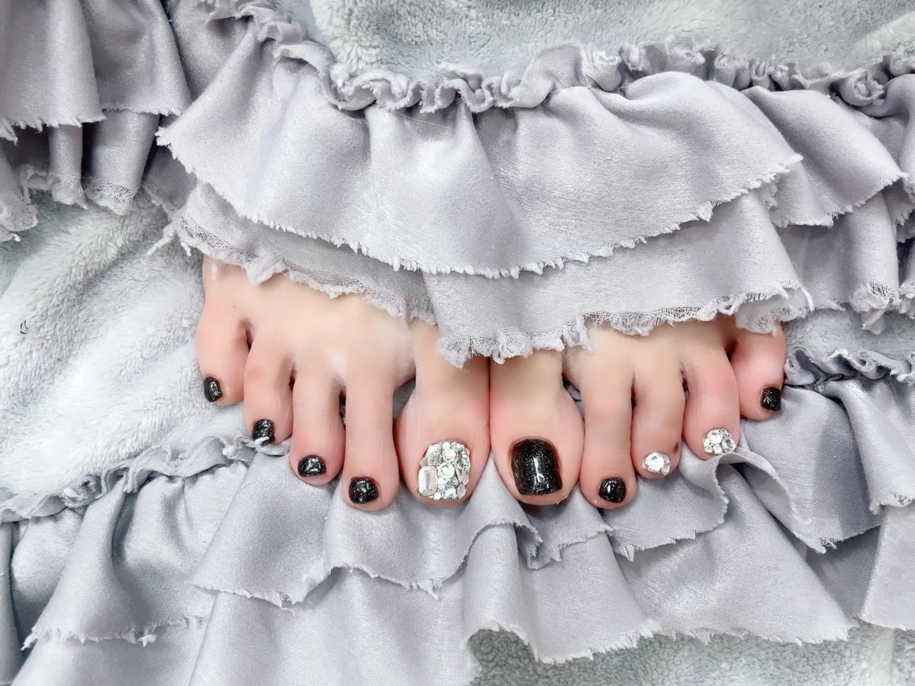 【オフあり】フット🦶🏻アートコース¥9500［他店様オフ+2500ハードジェルオフ+5000］の写真