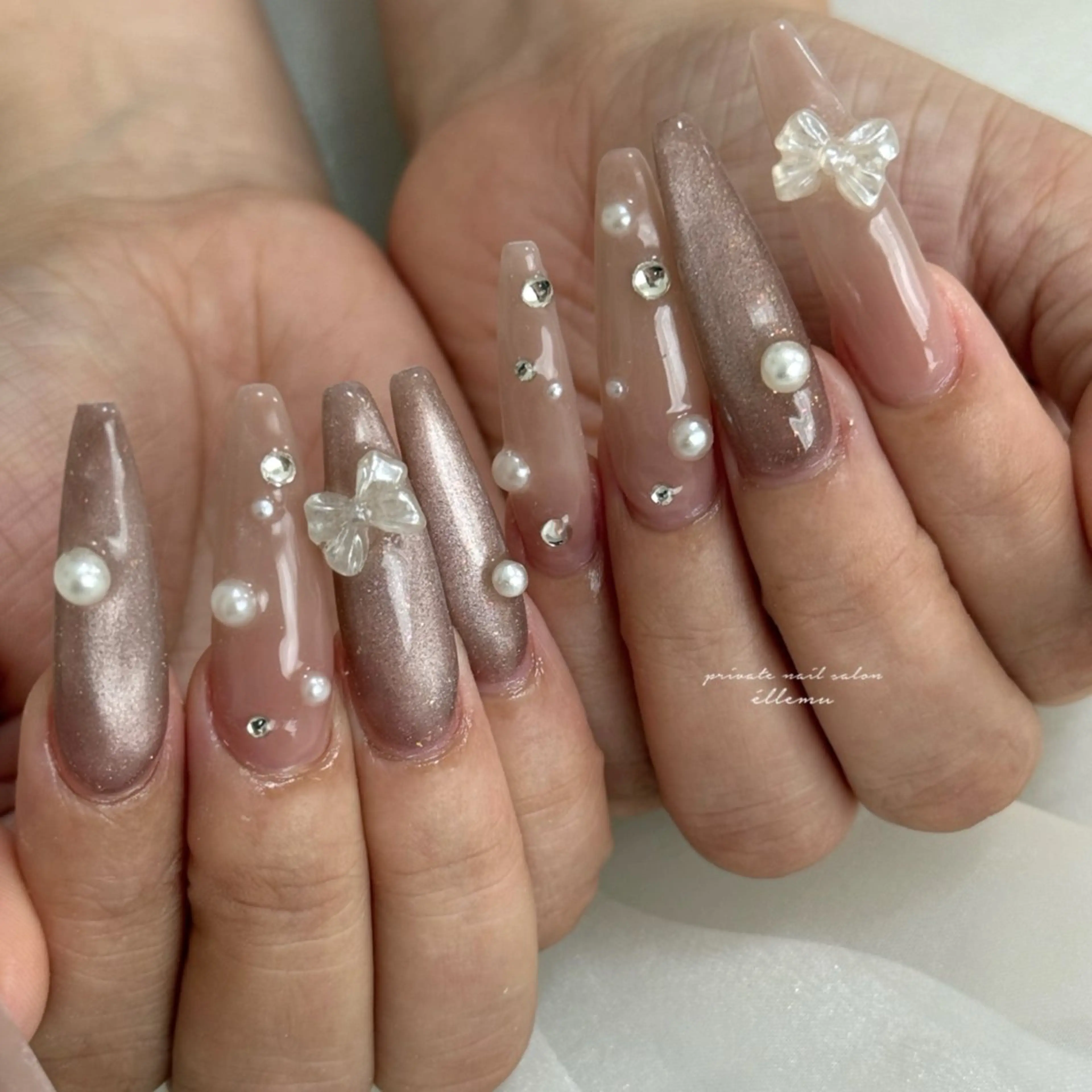 ネイル ハンドネイル éllemu えるみゅのネイルデザイン