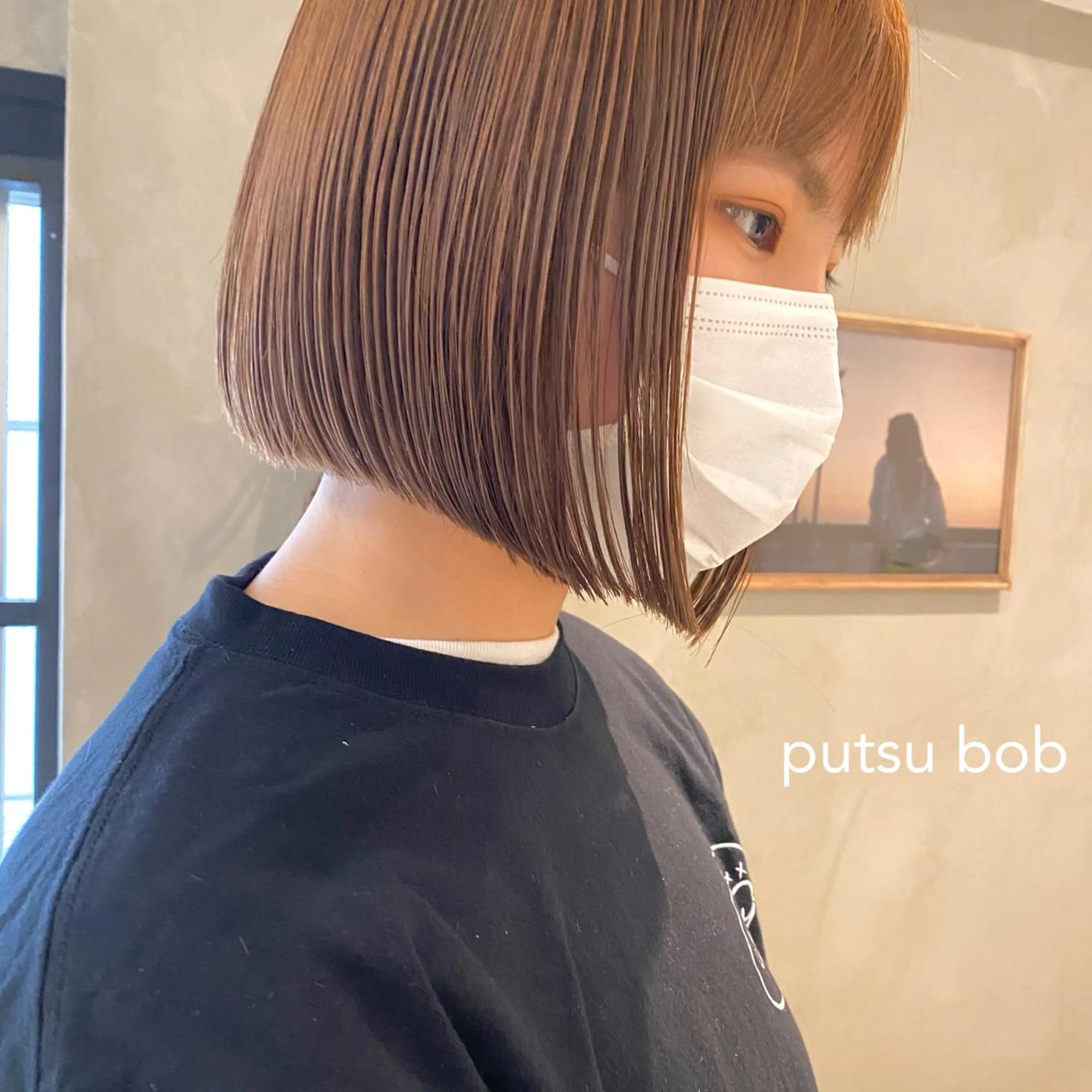 ミディアム ボブ&顔まわりレ イヤー♡TOMOE♡のヘアスタイル