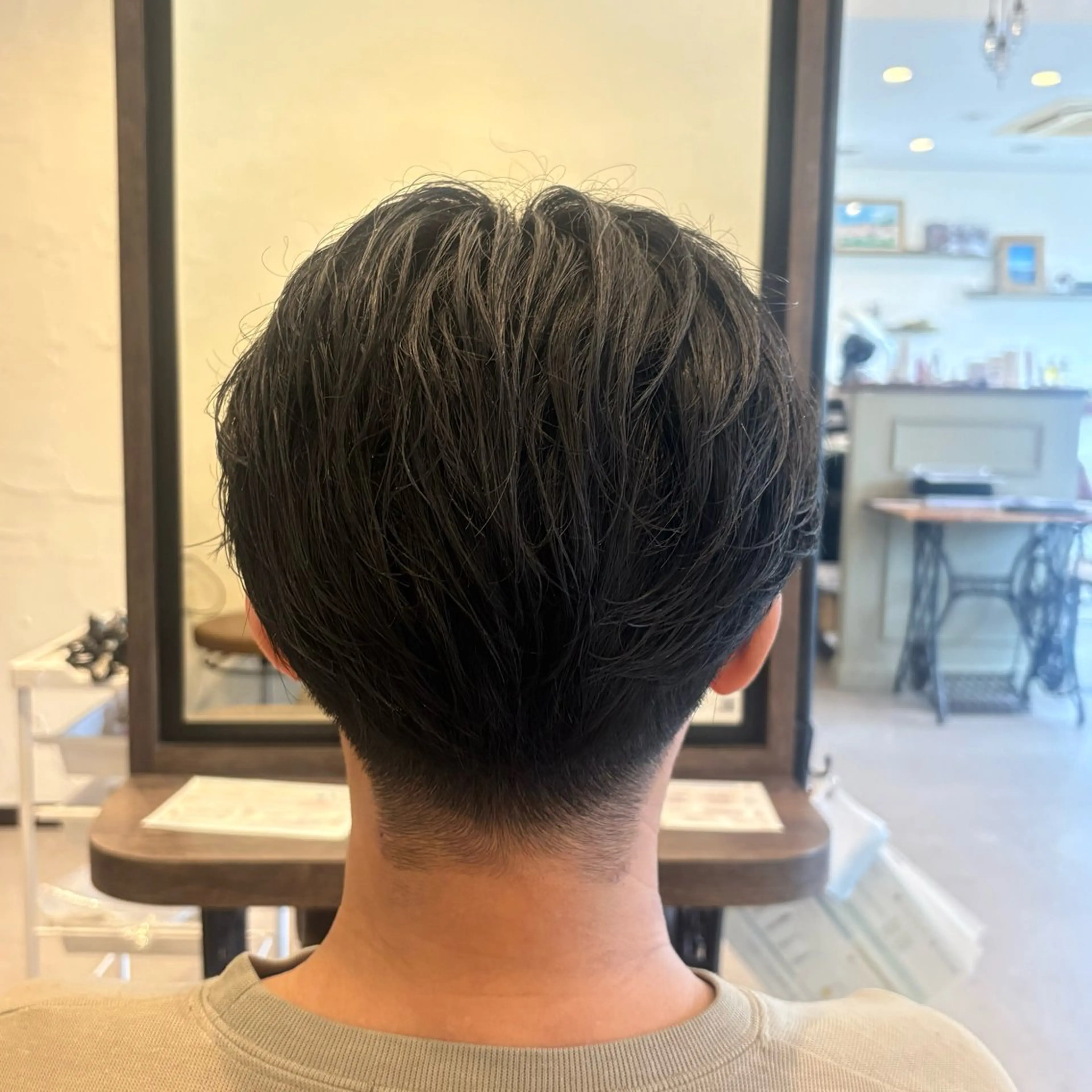 メンズ カット 山下ちひろ ／髪質改善カラーのヘアスタイル