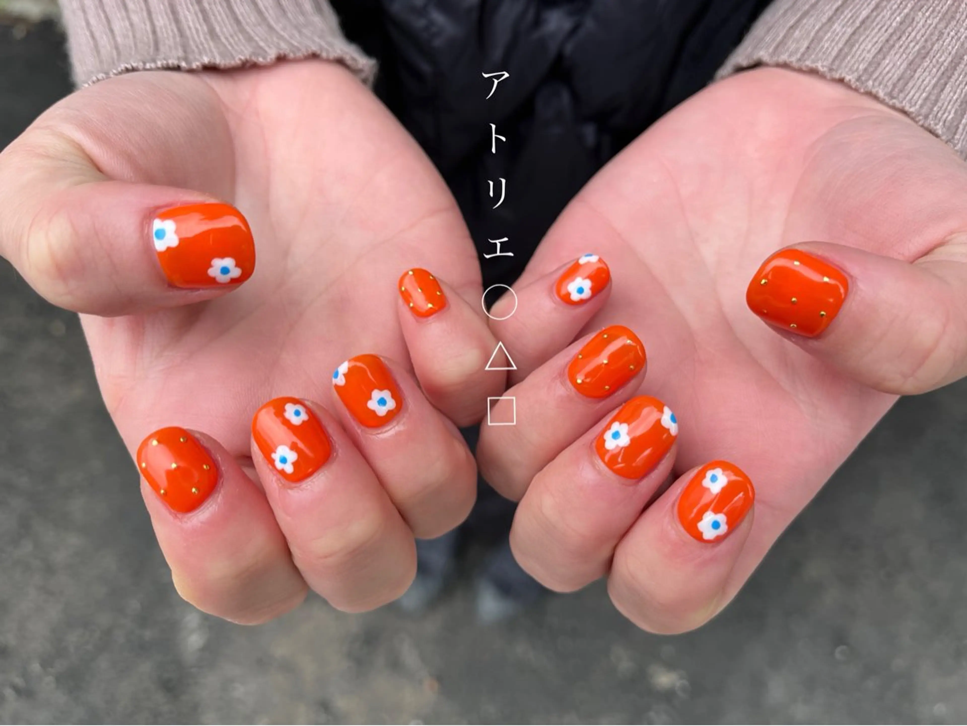 ネイル ハンドネイル アトリエ ○△□のネイルデザイン