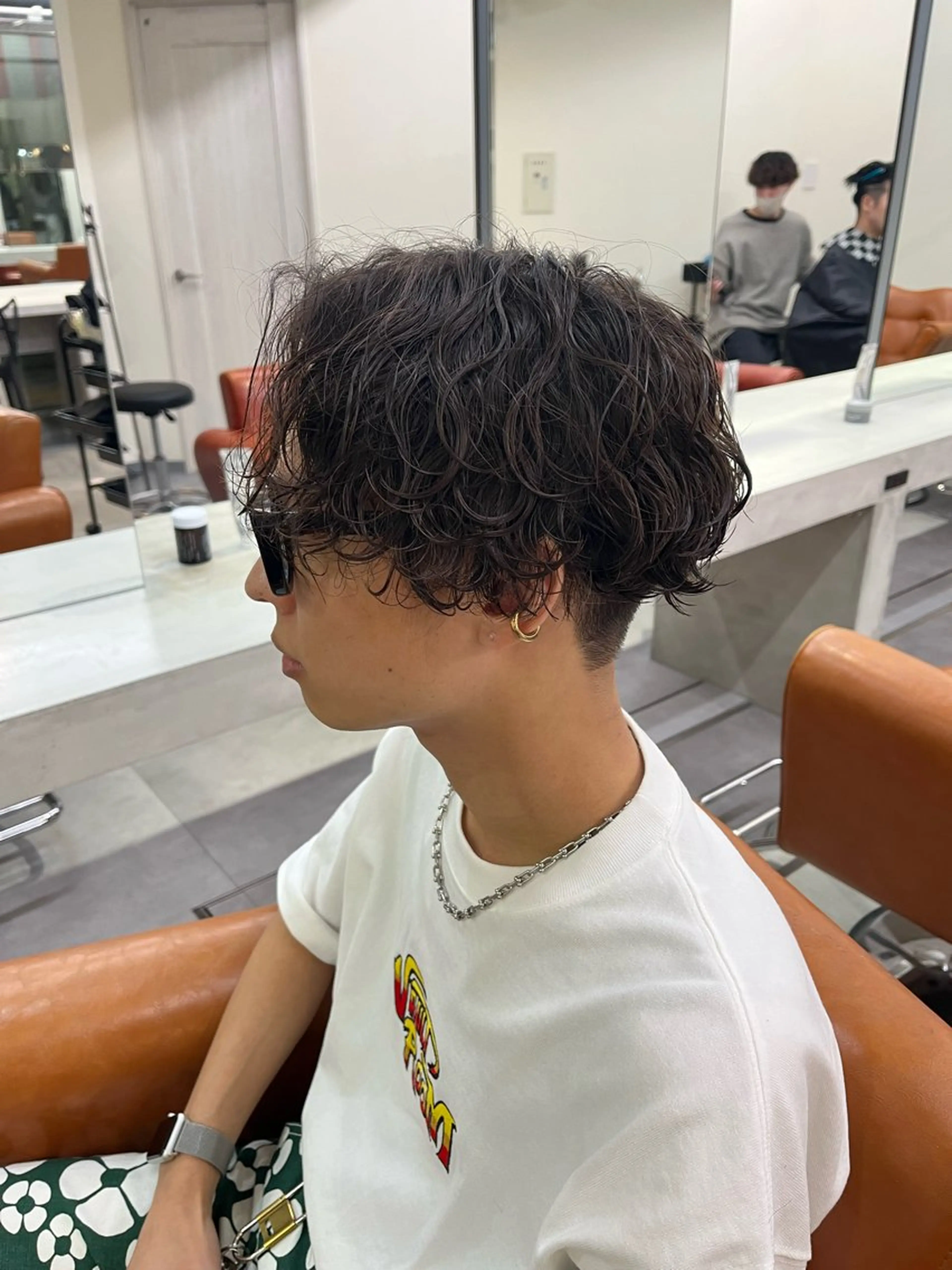 パーマ メンズ メンズパーマ 波巻きパーマ スパイラルパーマ 京都駅メンズカット/ パーマ/Keigoのヘアスタイル