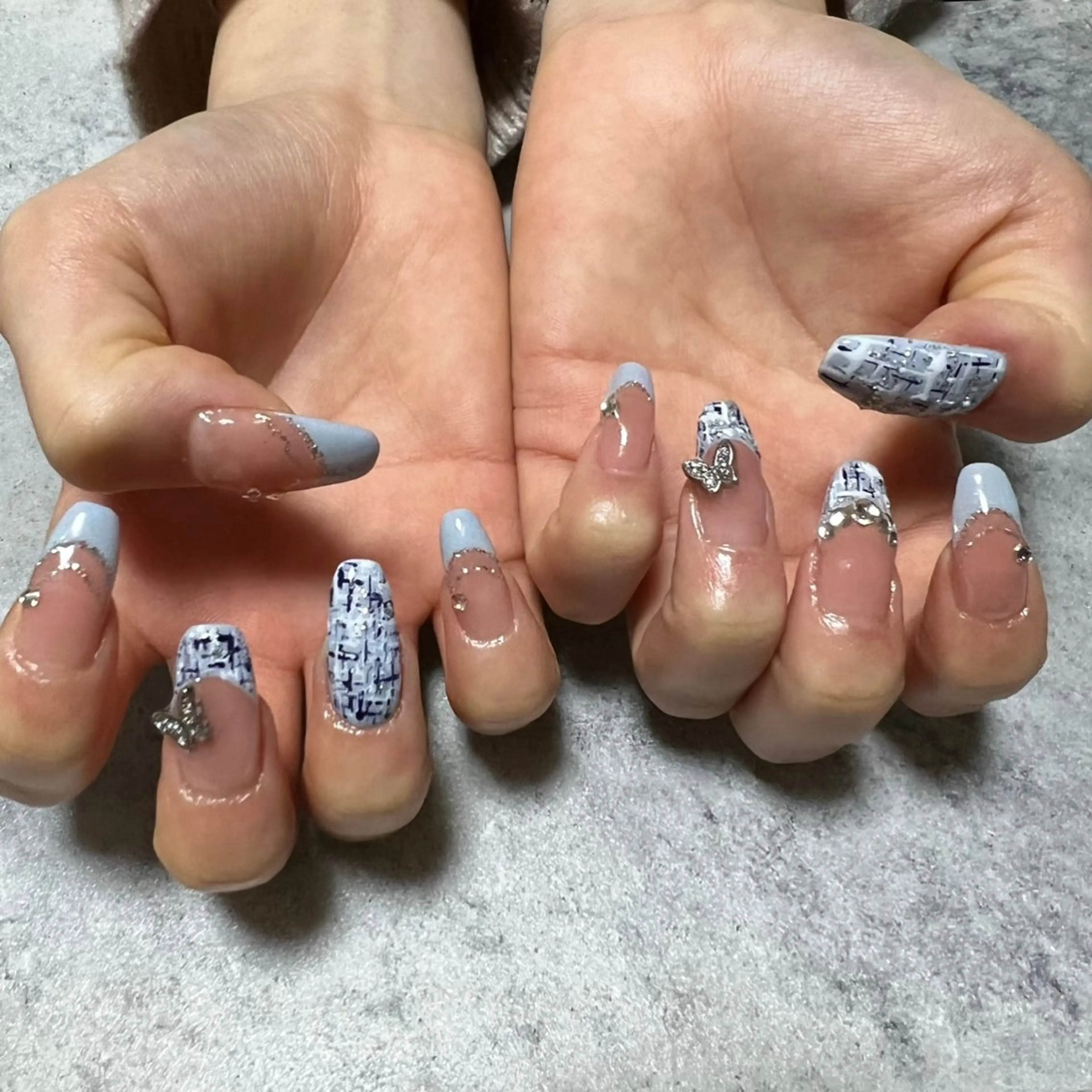 ネイル ツイードネイル ハンドネイル are you nailのネイルデザイン