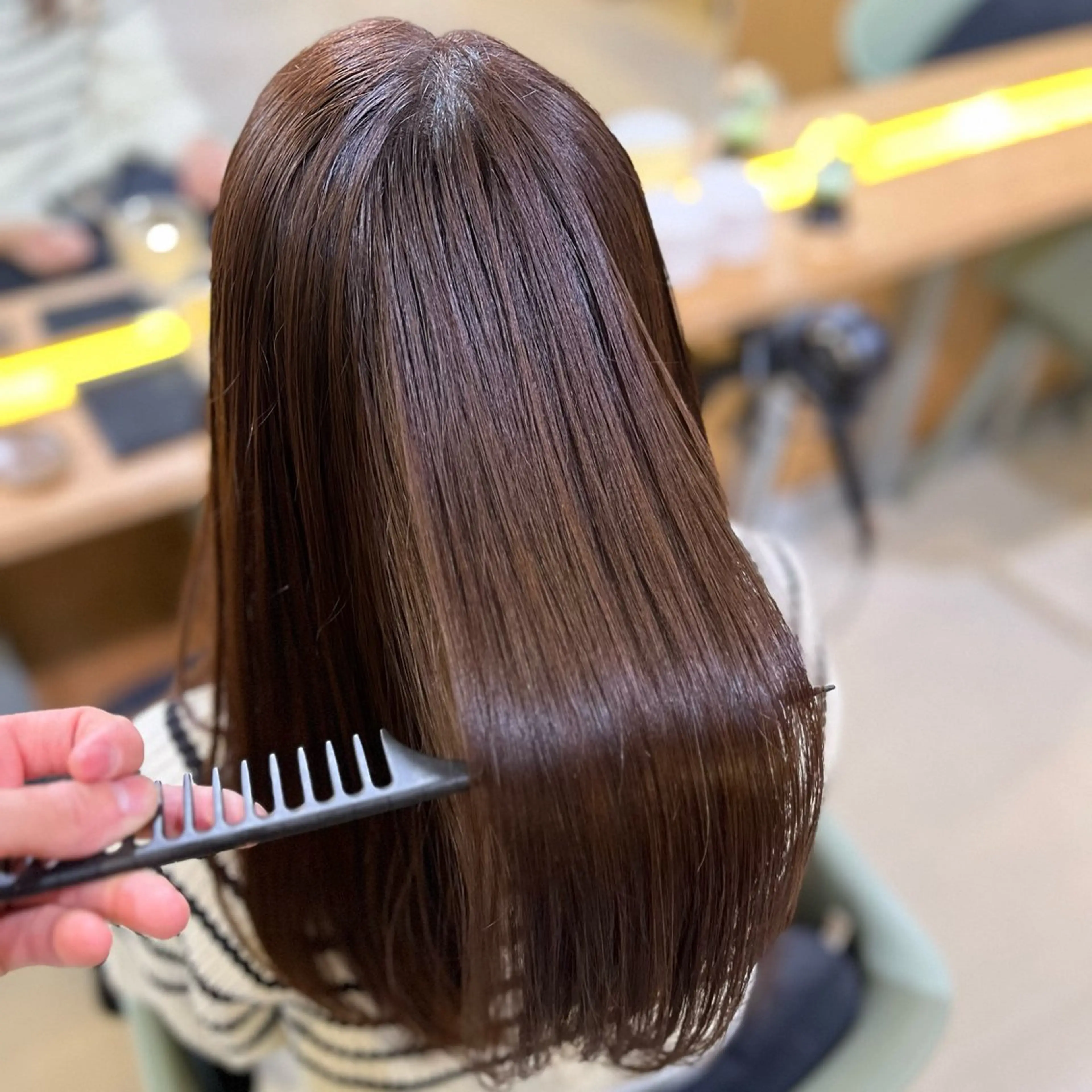 ロング カラー 髪質改善 トリートメント 髪質改善/ケアカラー /梅田✨ RIKUのヘアスタイル