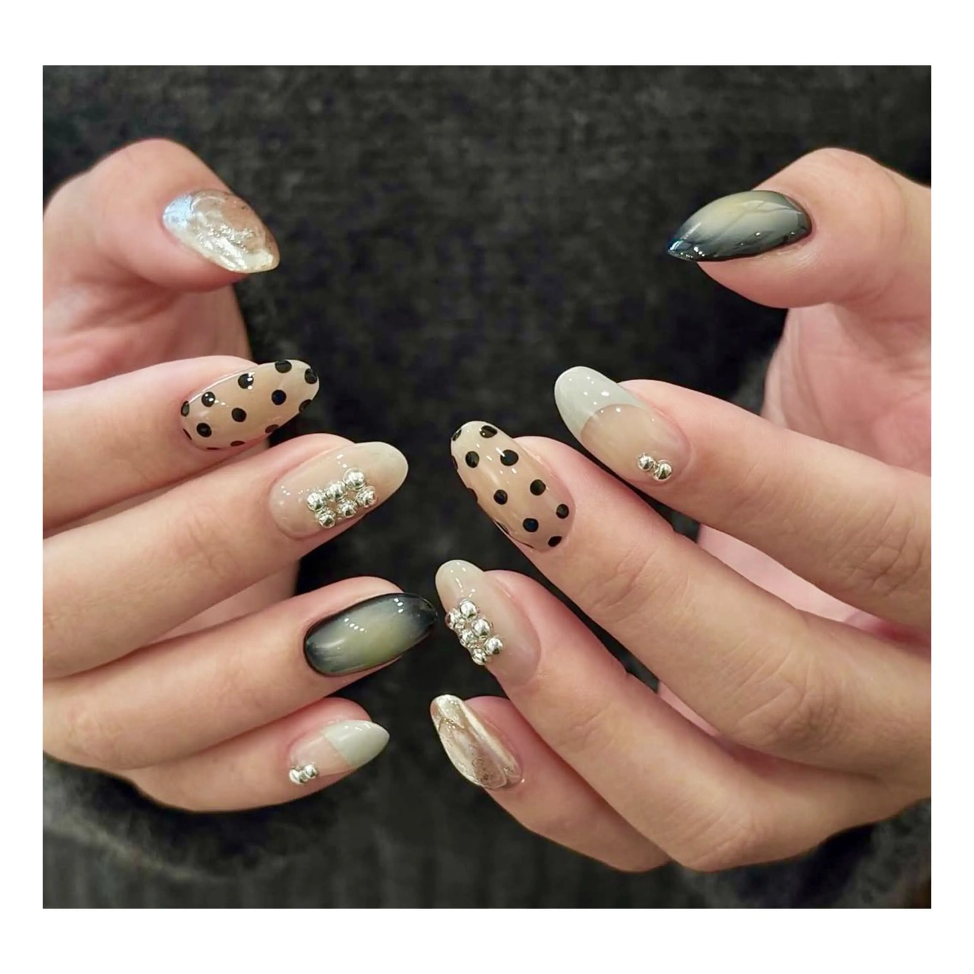 ネイル ハンドネイル ⏦Little 𐙚 Nail⏦のネイルデザイン