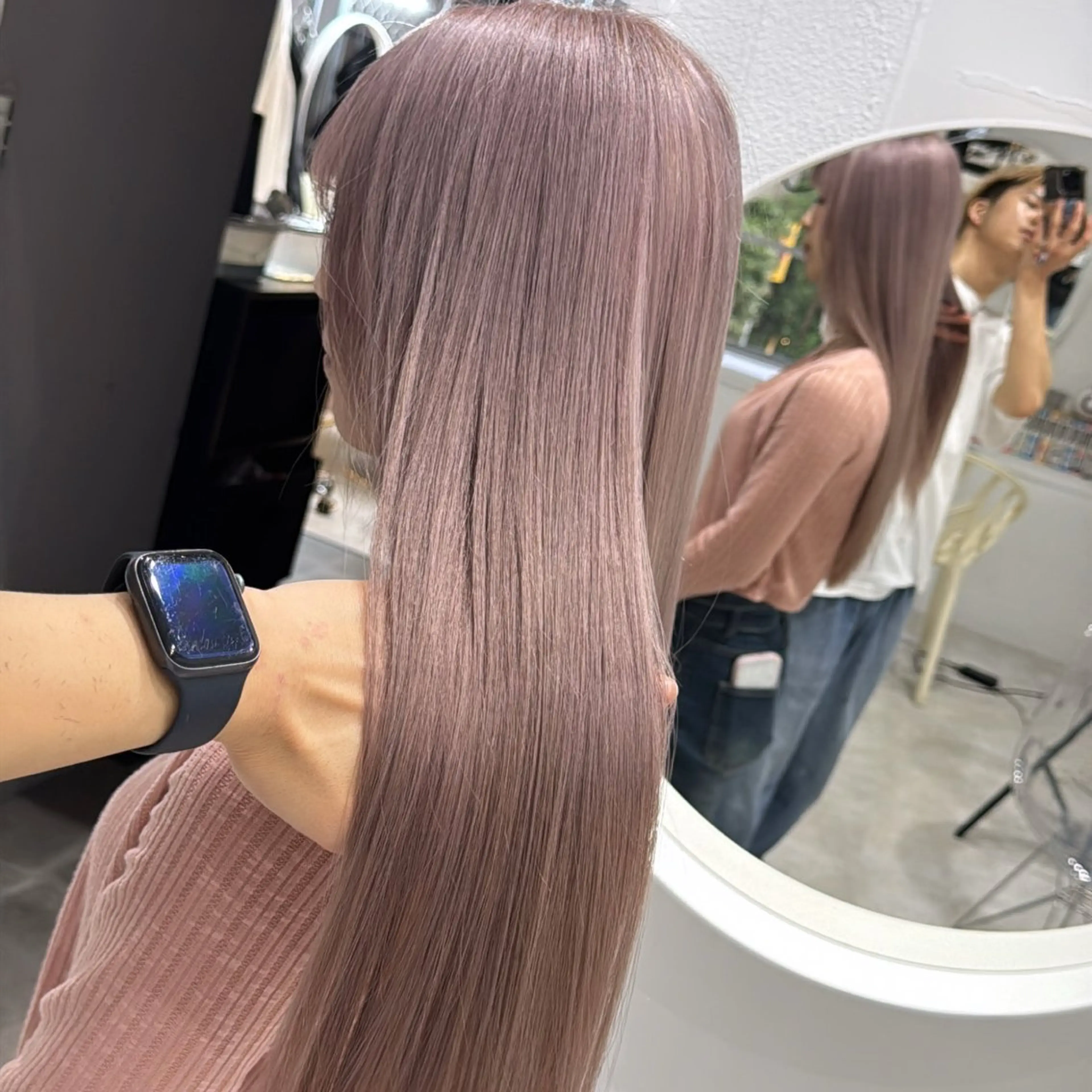 ロング ヘアカラー tet 店長 RIKITOのヘアスタイル